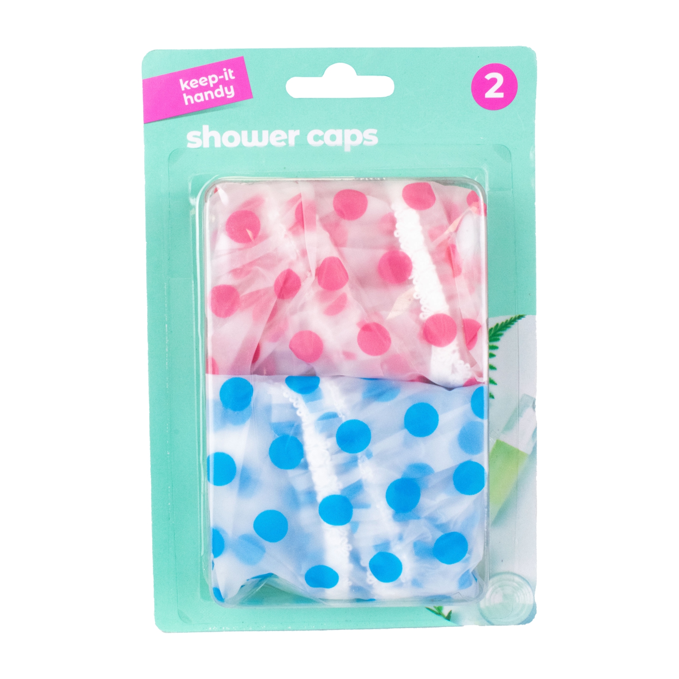 KEEP IT HANDY SHOWER CAP 2 PACK