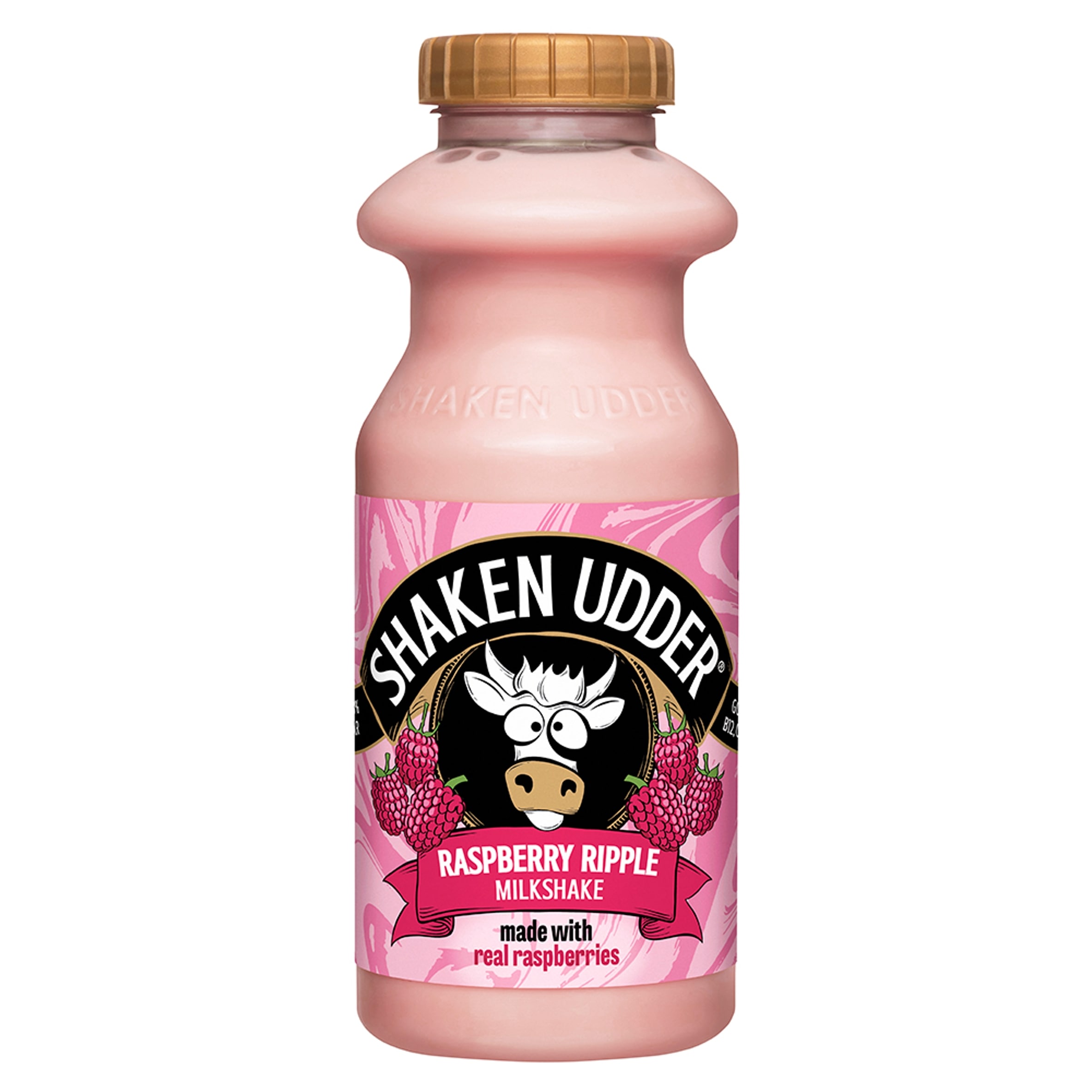 Shaken Udder Raspberry Ripple Milkshake 330ml thumbnail 5