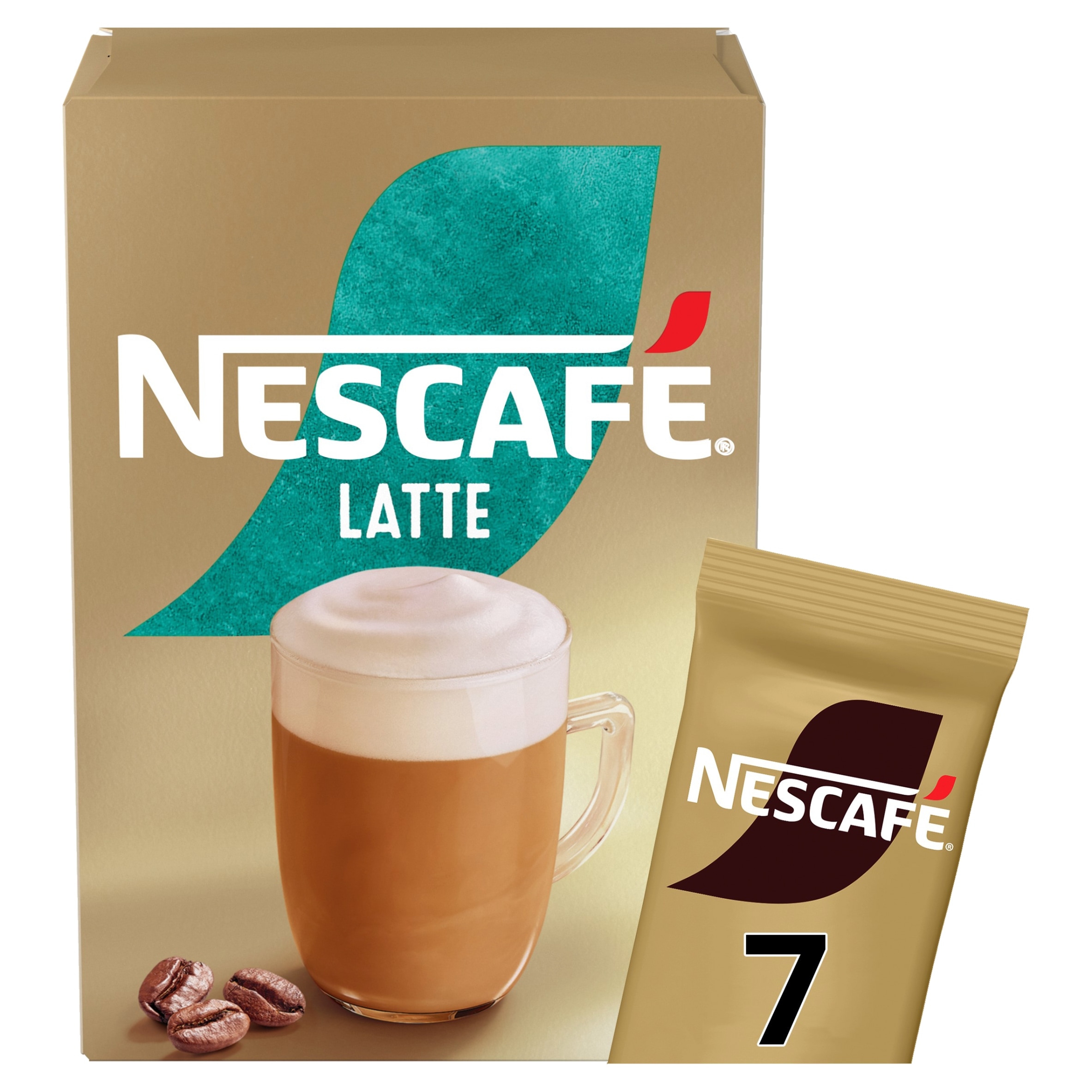 Nescafe Latte Instant Coffee 7 Sachets