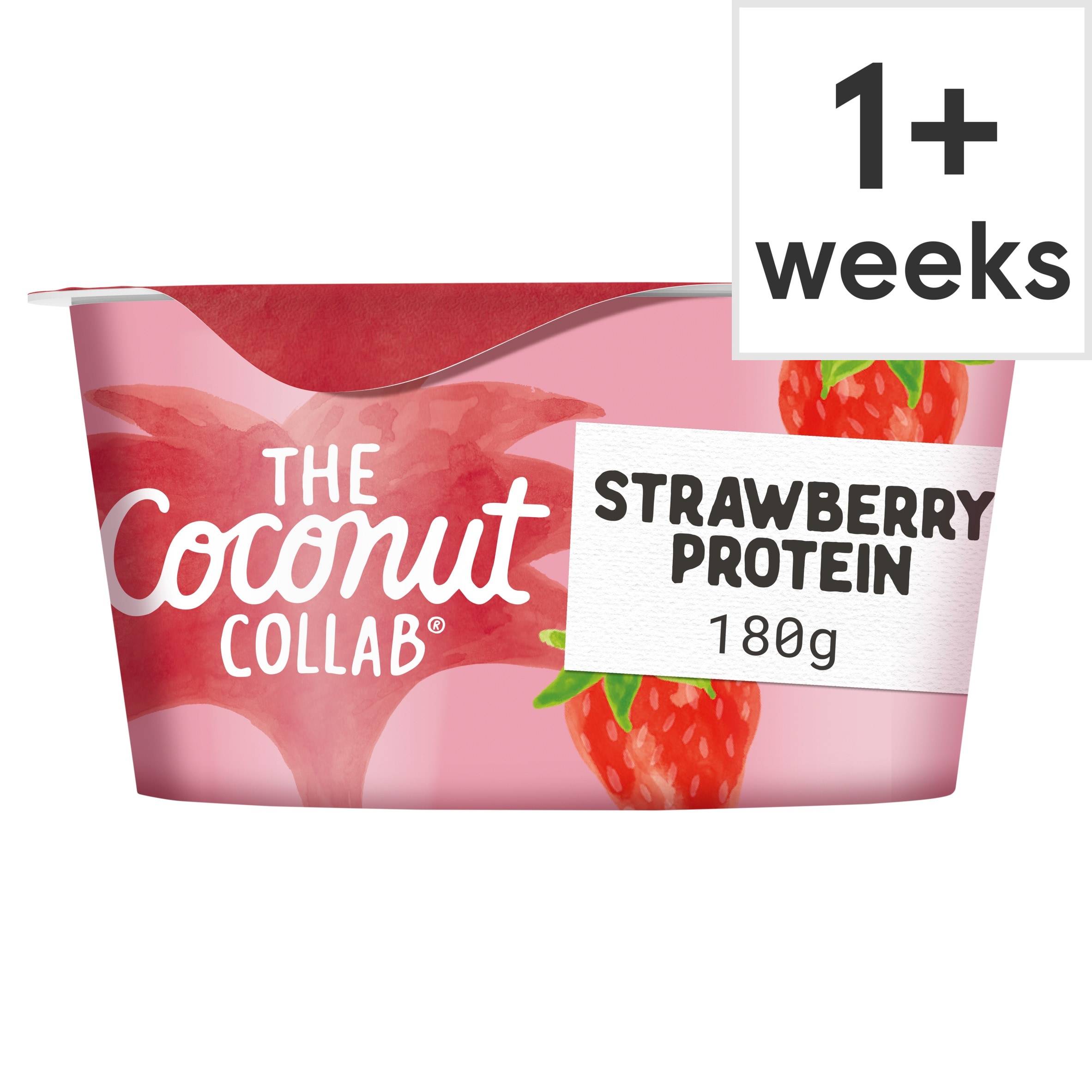 The Coconut Collab Strawberry Protein Coconut Almond Yoghurt