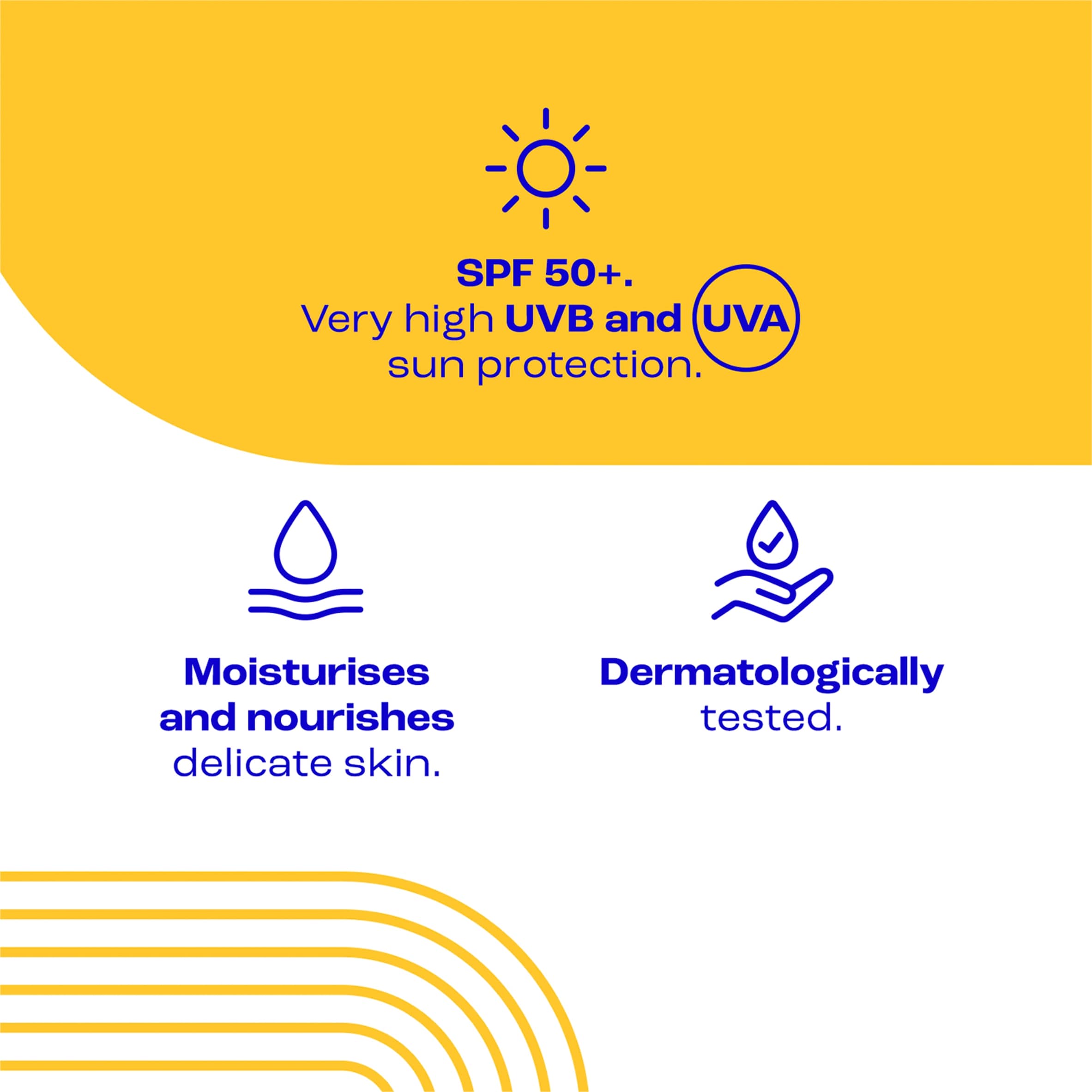 E45 Sun Care Kids & Baby Sensitive Sun Cream Lotion SPF50+ 180ml thumbnail 4