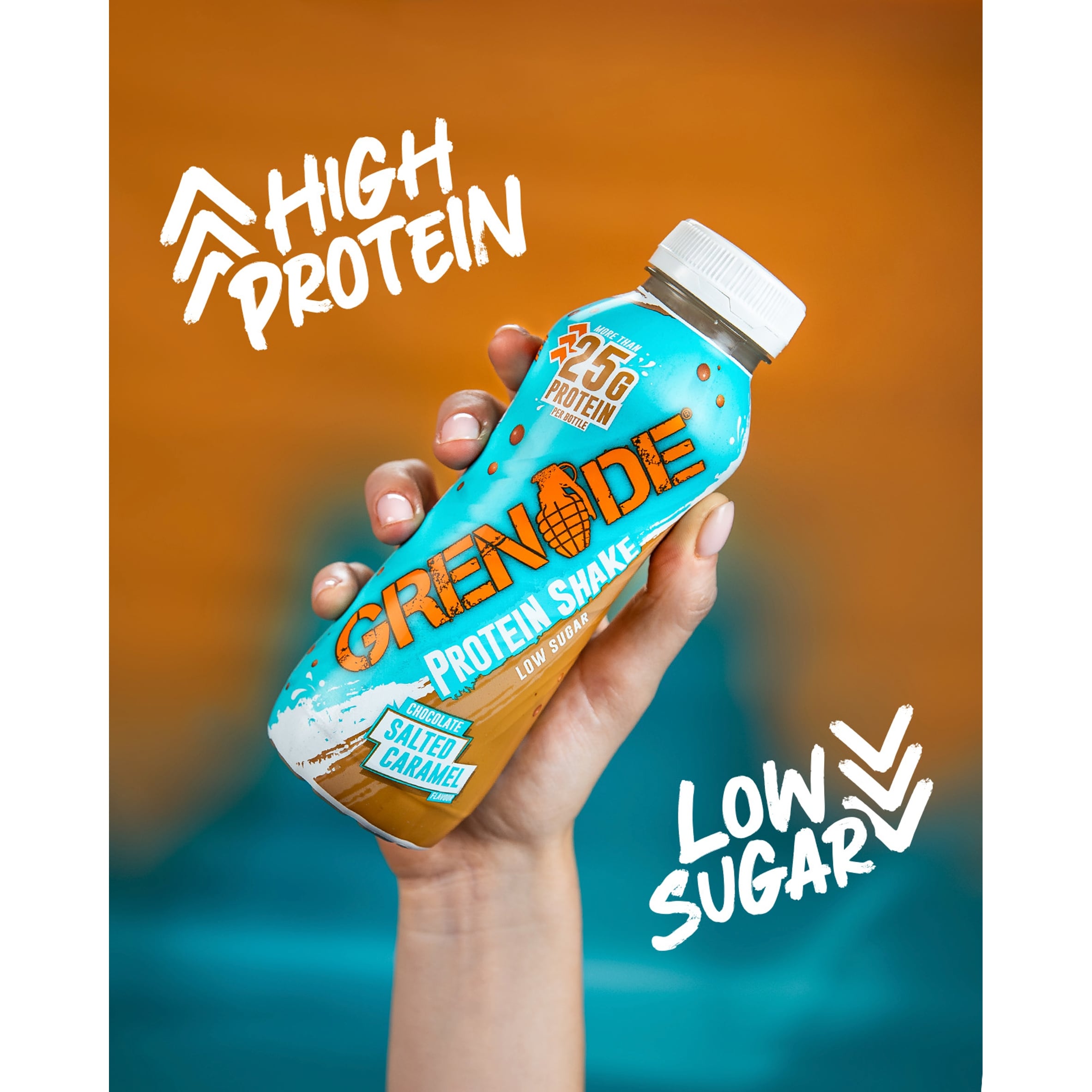 Grenade Protein Shake Chocolate Salted Caramel Flavour 330ml thumbnail 3