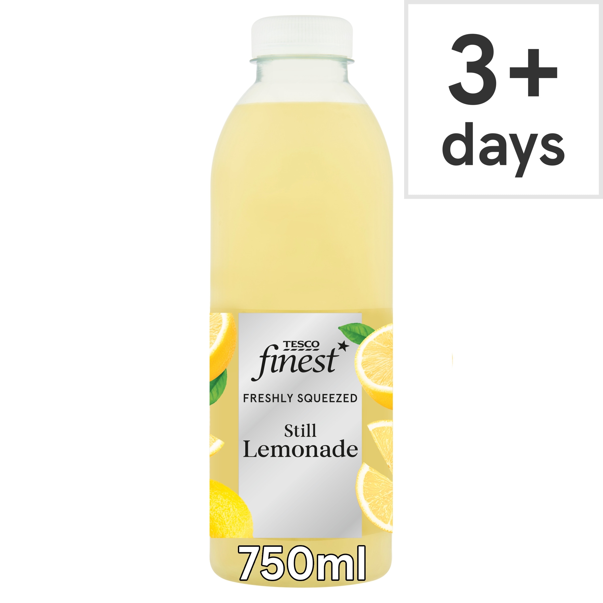Tesco Finest Freshly Squeezed Still Lemonade 750ml