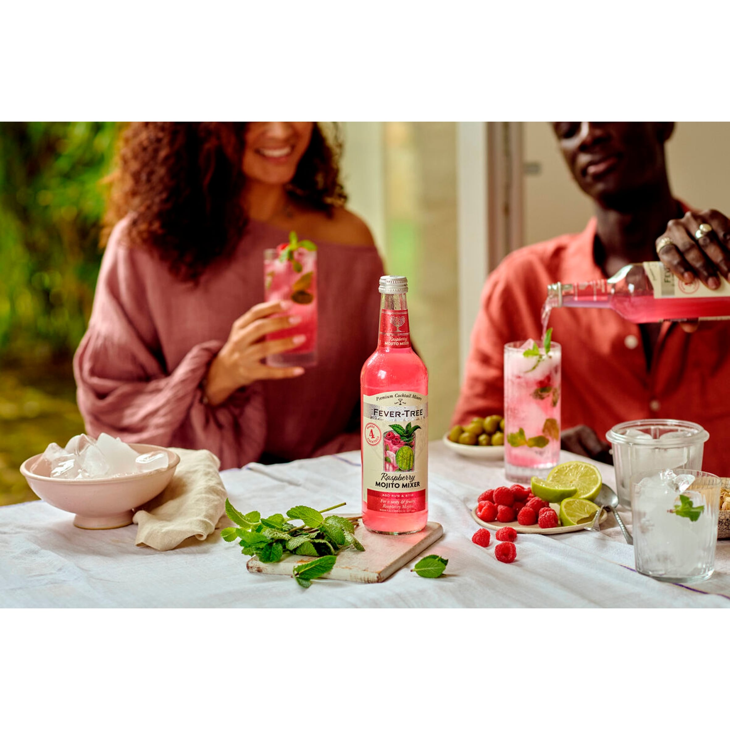 Fever-Tree Raspberry Mojito Mixer 500ml thumbnail 2