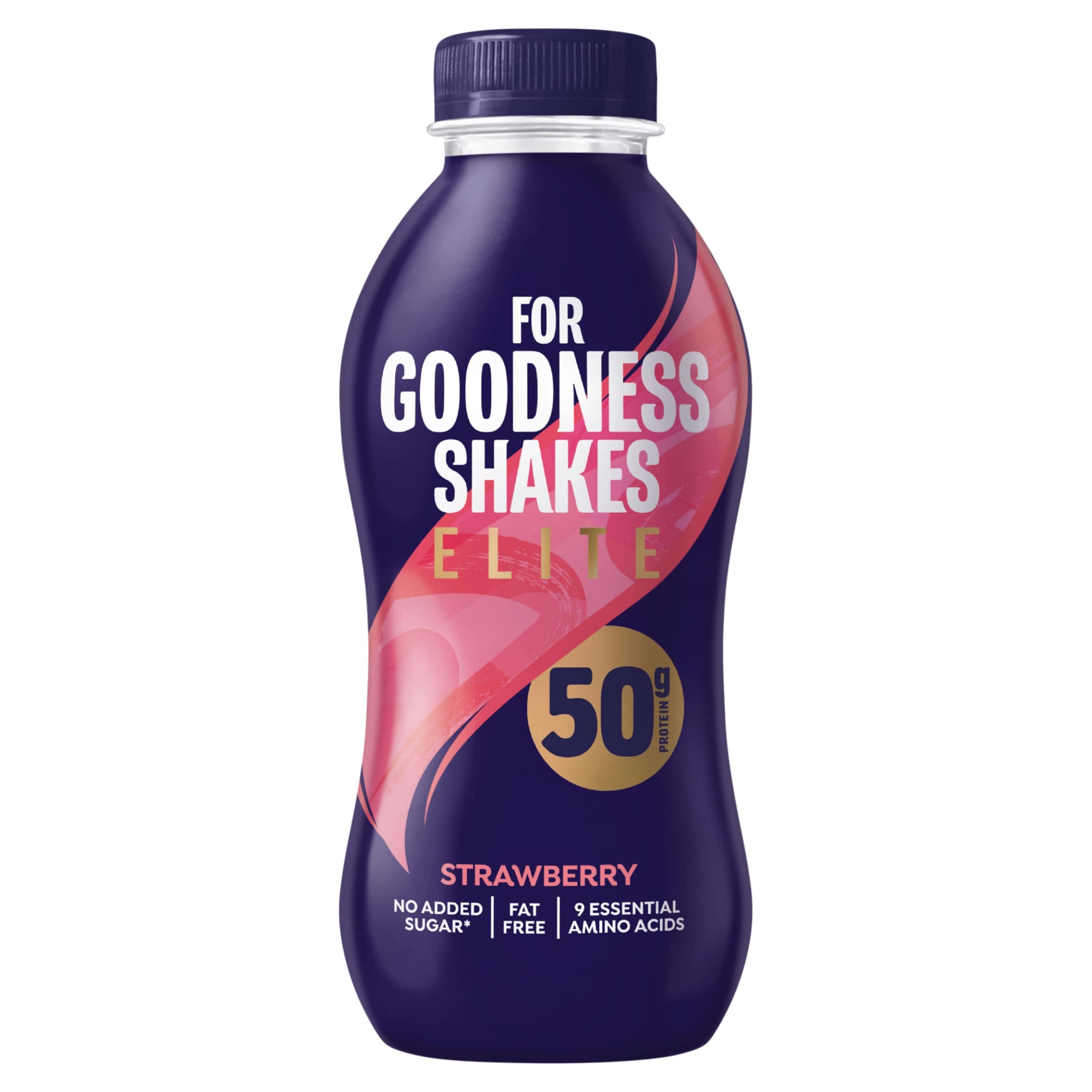 For Goodness Shakes Protein 50g Strawberry Shake, Lactose Free