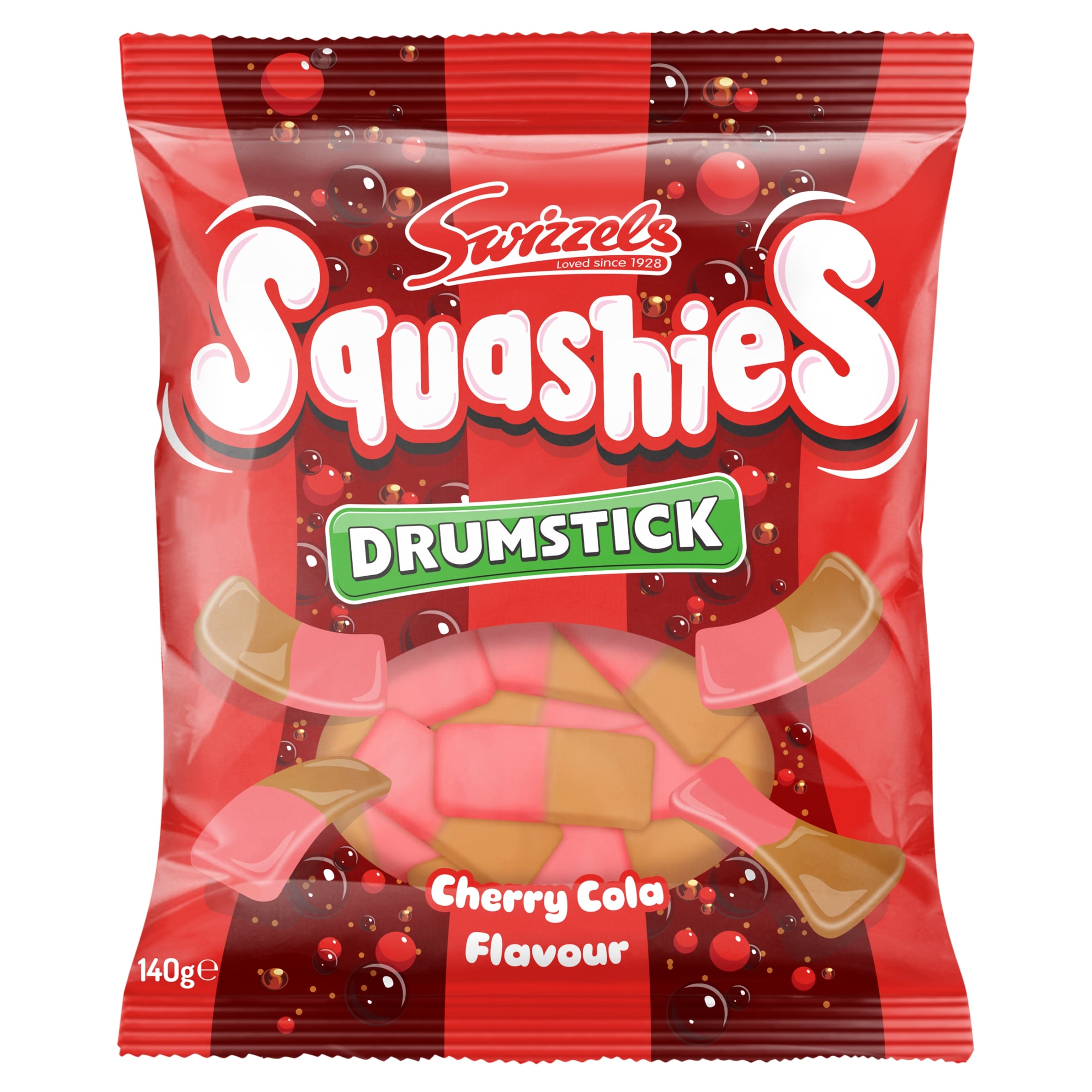 Swizzels Squashies Drumstick Cherry Cola 140g