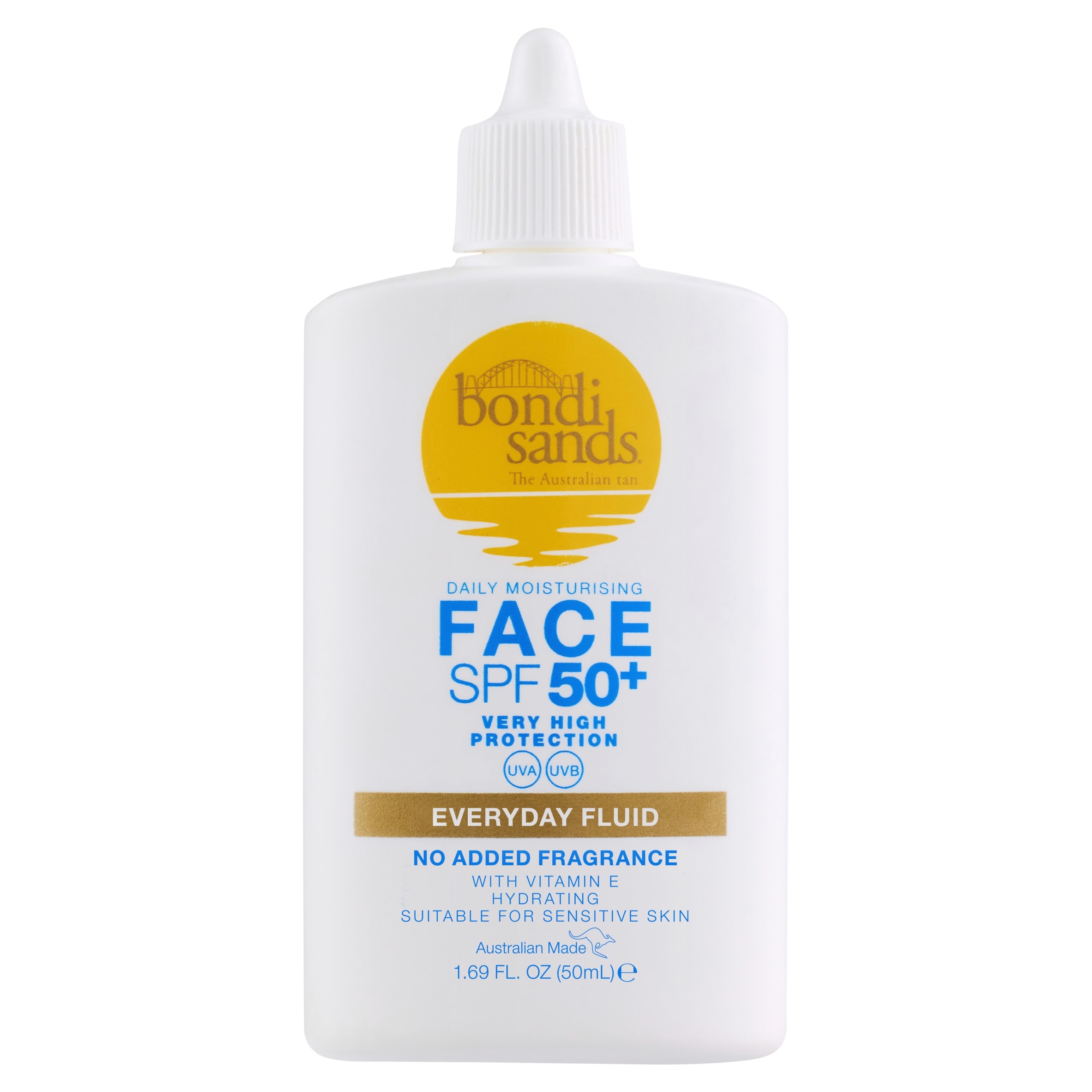 Bondi Sands Daily Moisturising Face SPF 50+ Everyday Fluid 50ml
