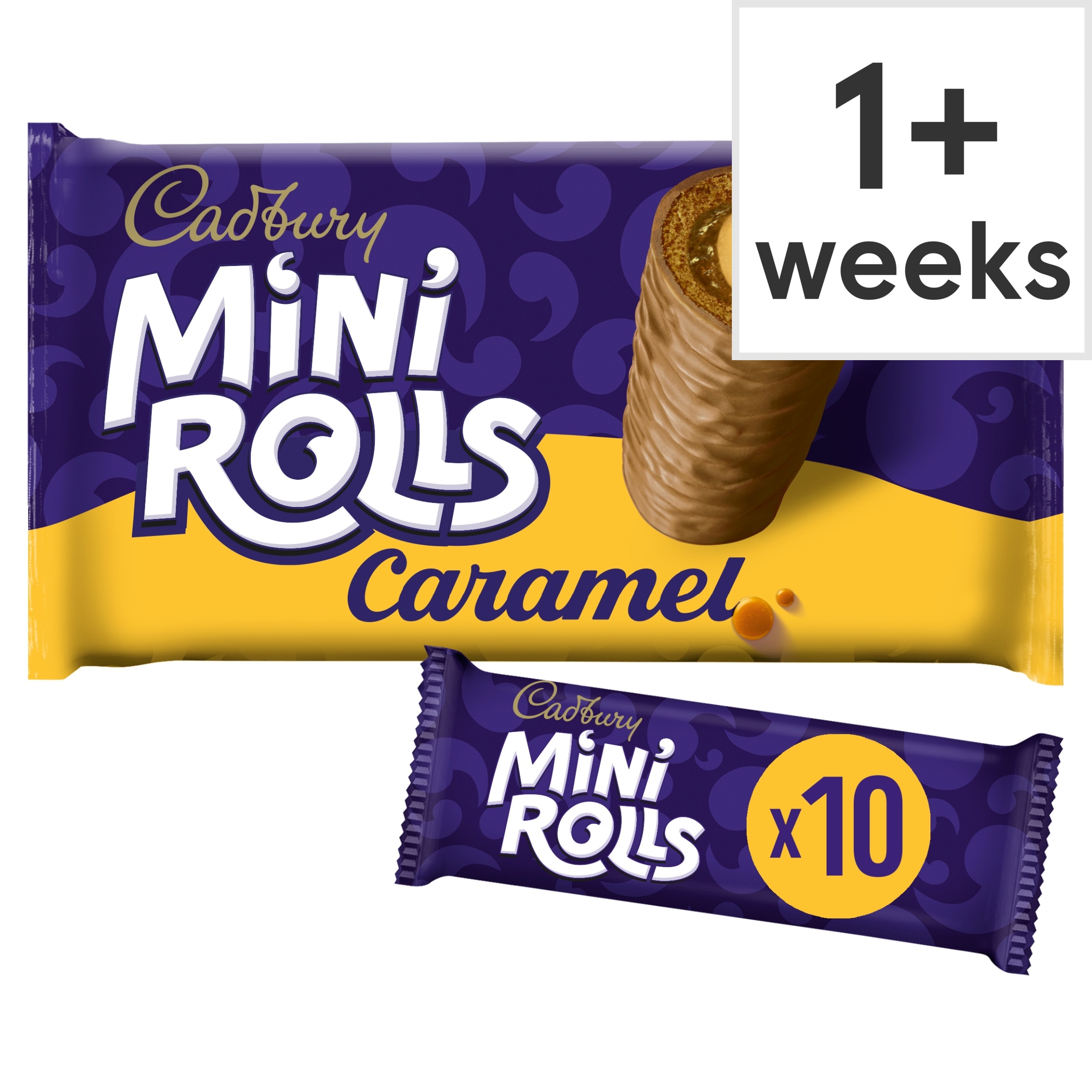 Cadbury's Caramel Mini Rolls