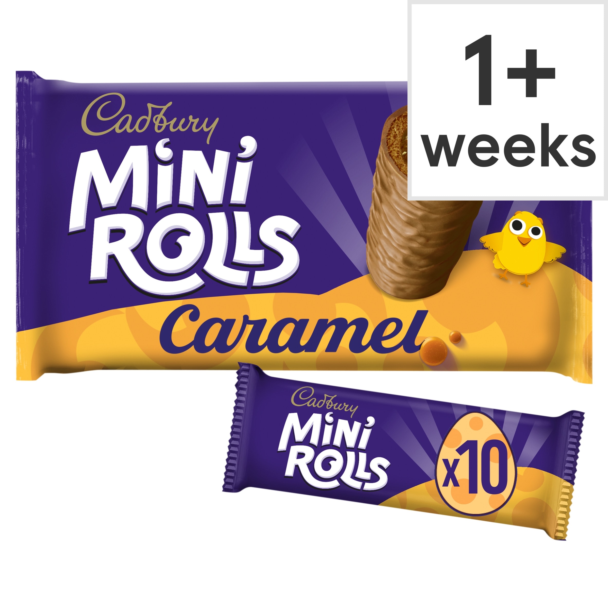 Cadbury's Caramel Mini Rolls