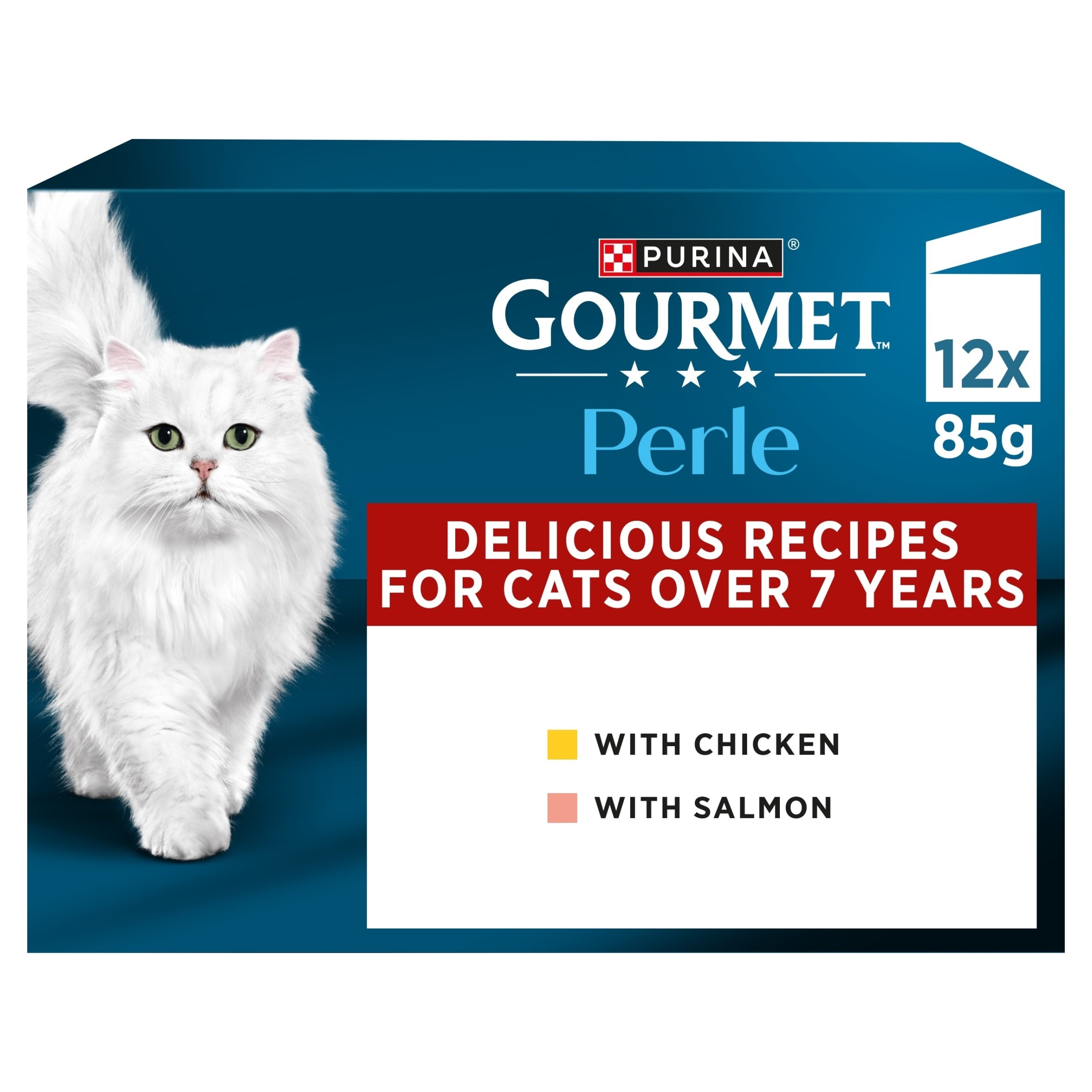 Gourmet Perle Senior Chicken in Gravy Wet Cat Food