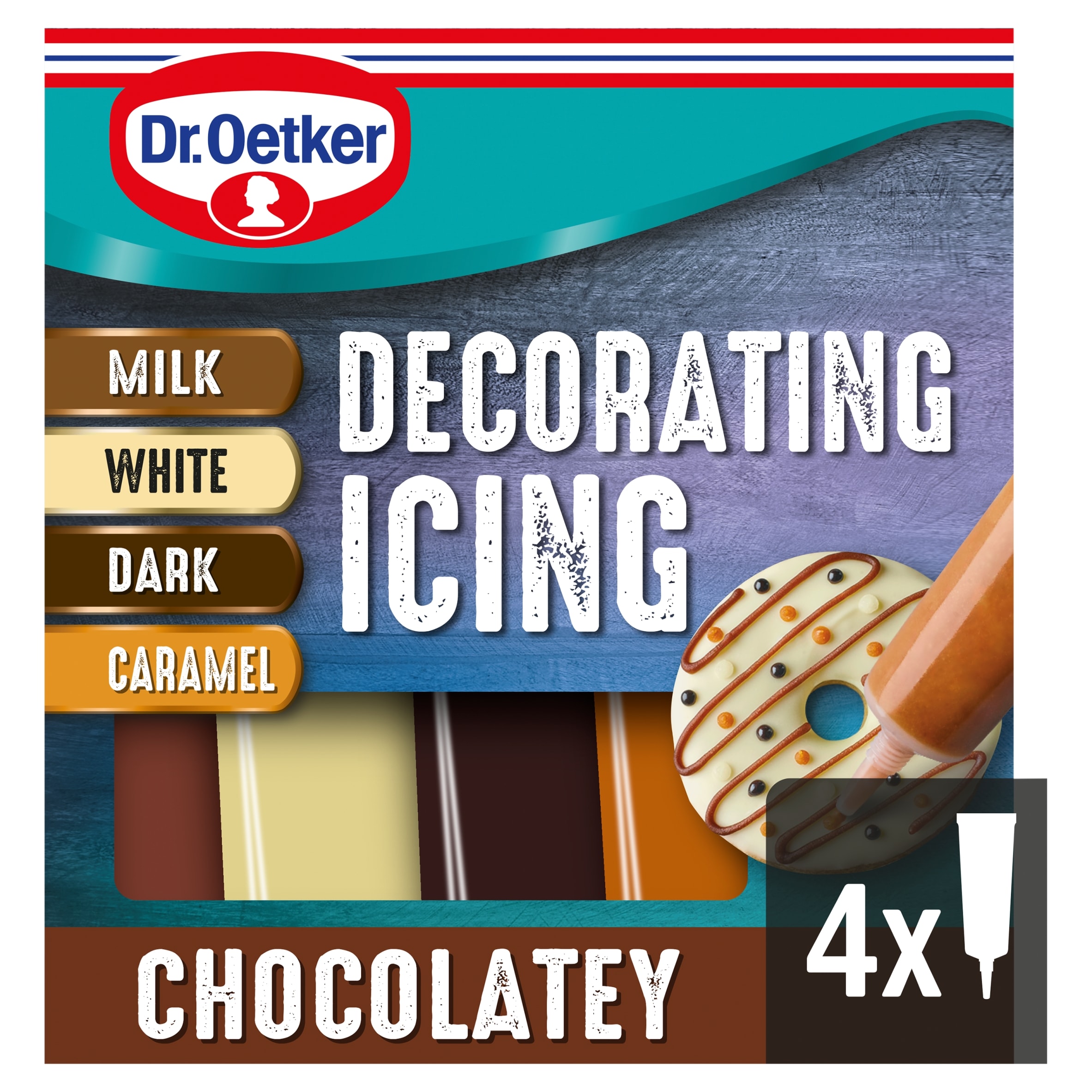 Dr. Oetker Decorating Icing Chocolatey 76g