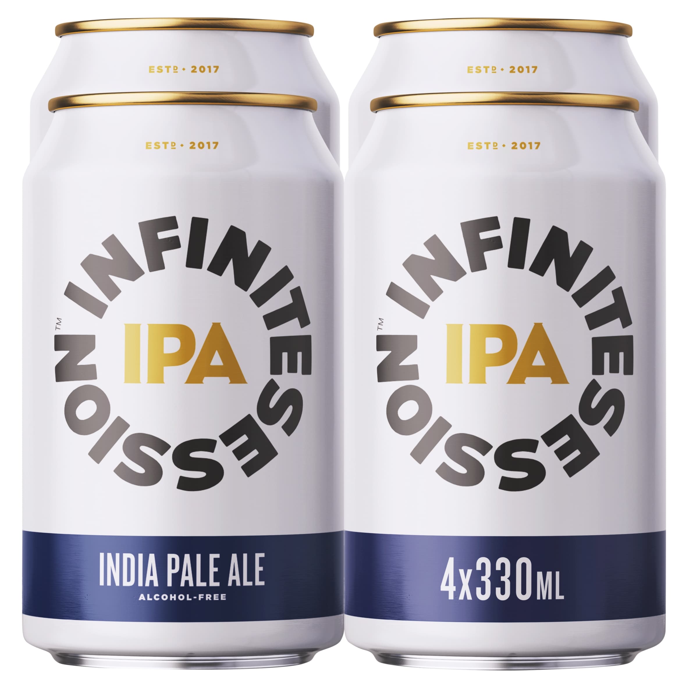 Infinite Session IPA Alcohol Free Beer 4x330ml