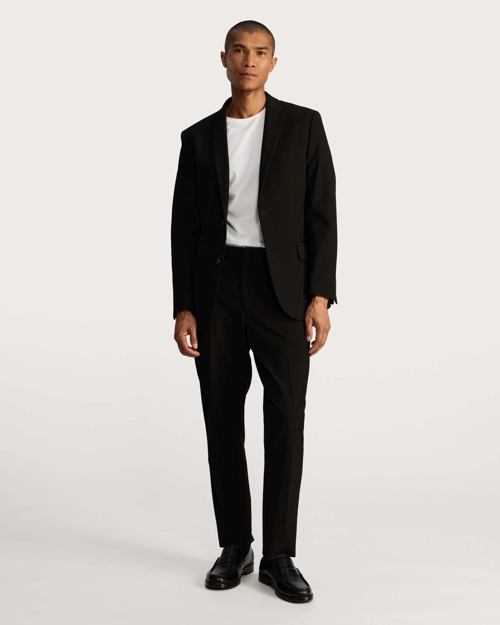 F&F Tailored Formal Trousers in Black