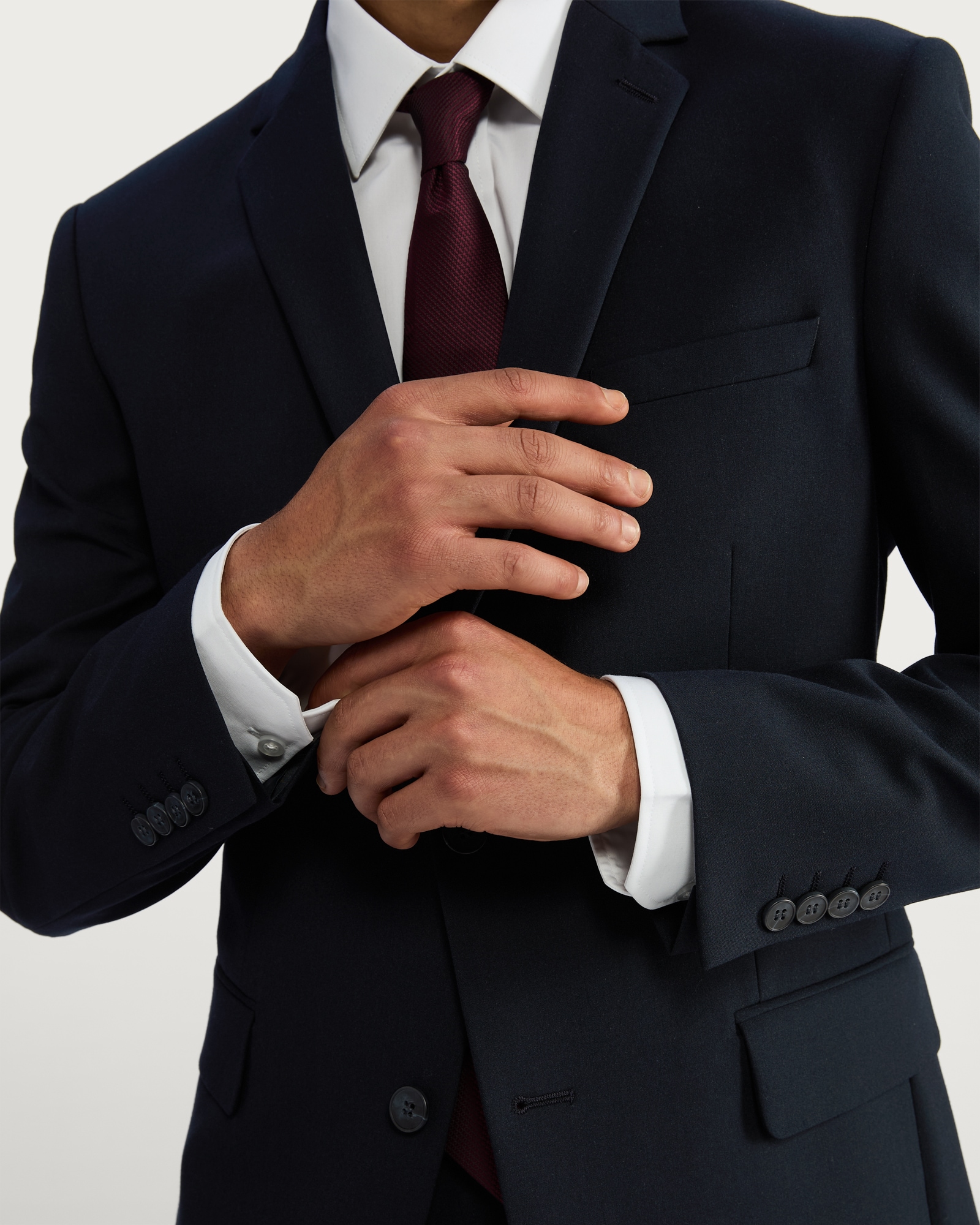 F&F Tailored Formal Suit Jacket in Navy thumbnail 2