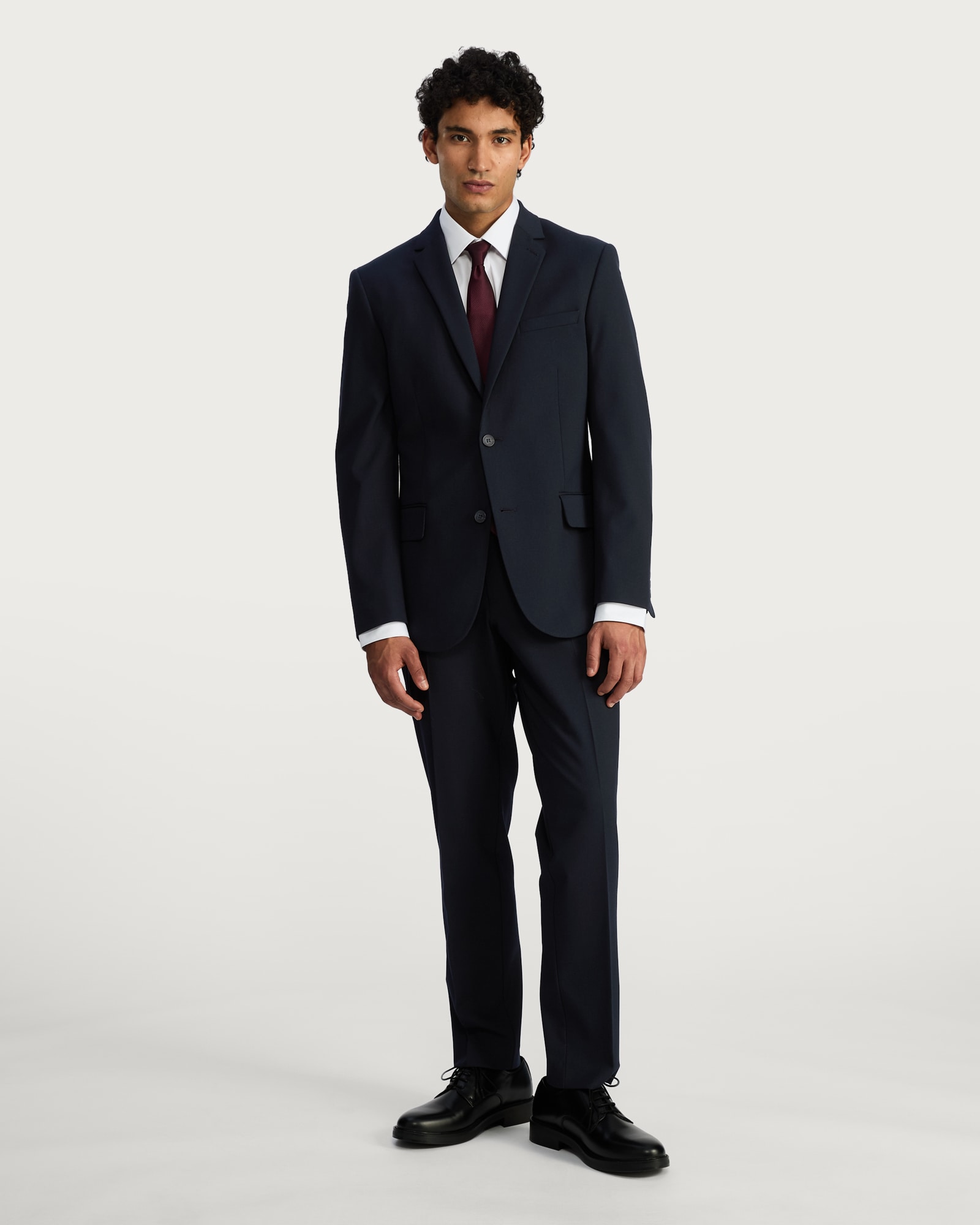 F&F Tailored Formal Suit Jacket in Navy thumbnail 3