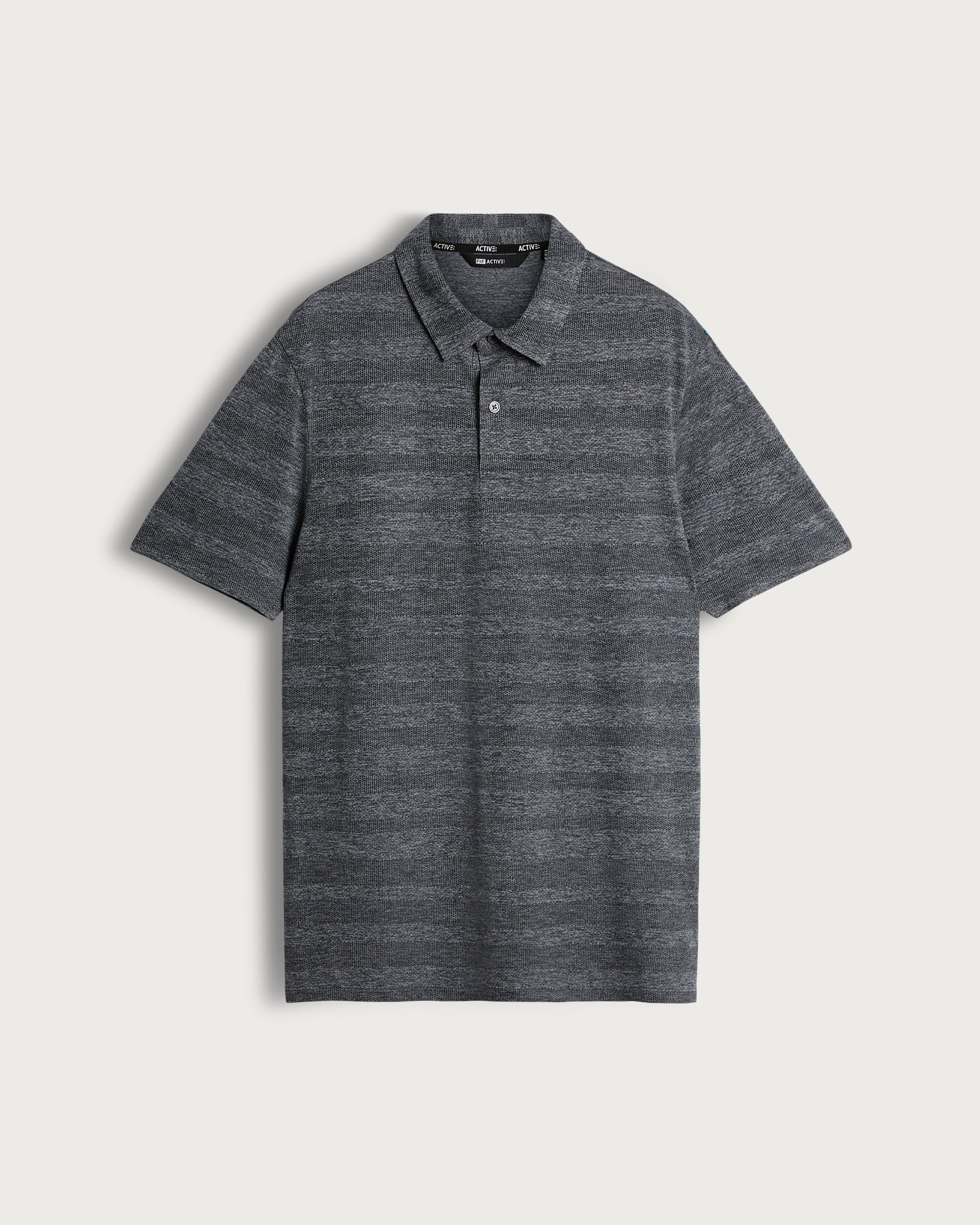 F&F Active Regular Fit Short Sleeved Polo Shirt in Grey thumbnail 5