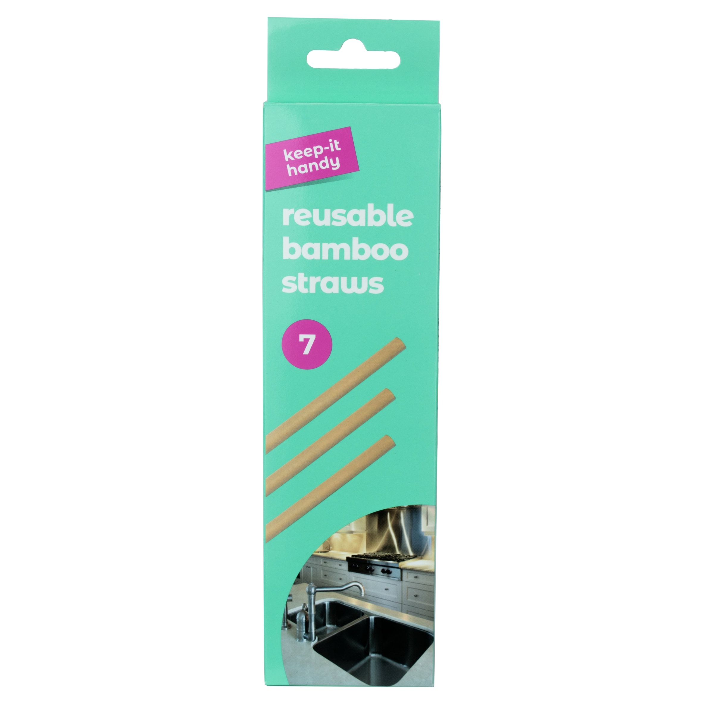 Keep it Handy Bamboo Straws 7pk
