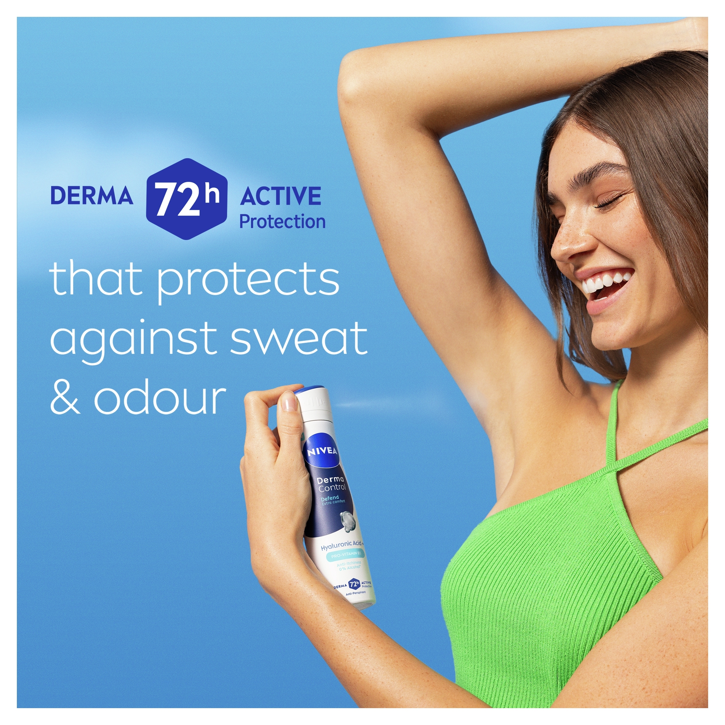 NIVEA Derma Control Defend Antiperspirant Deodorant Spray 250ml thumbnail 4