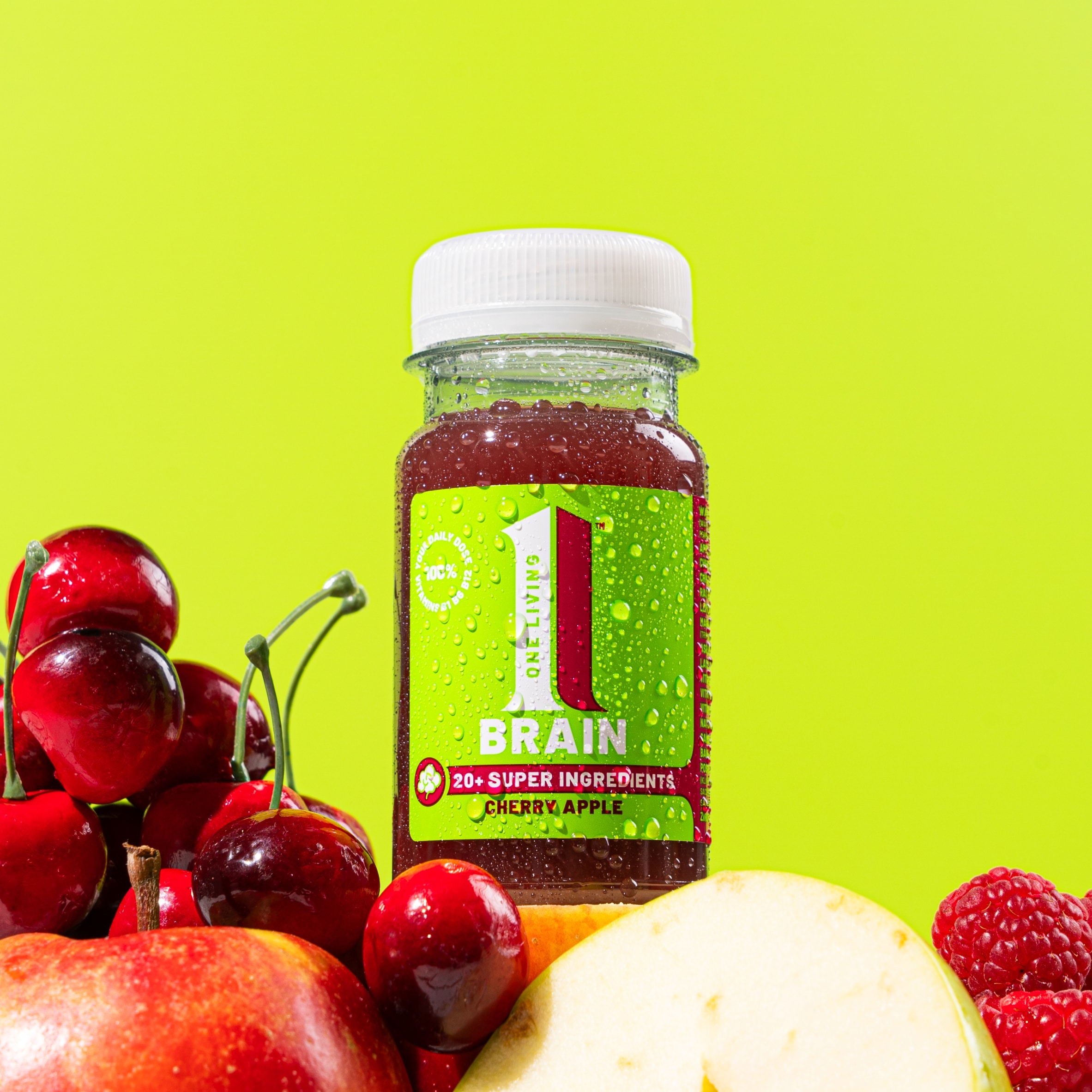 One Living Cherry Apple Brain Shot 100ml thumbnail 4