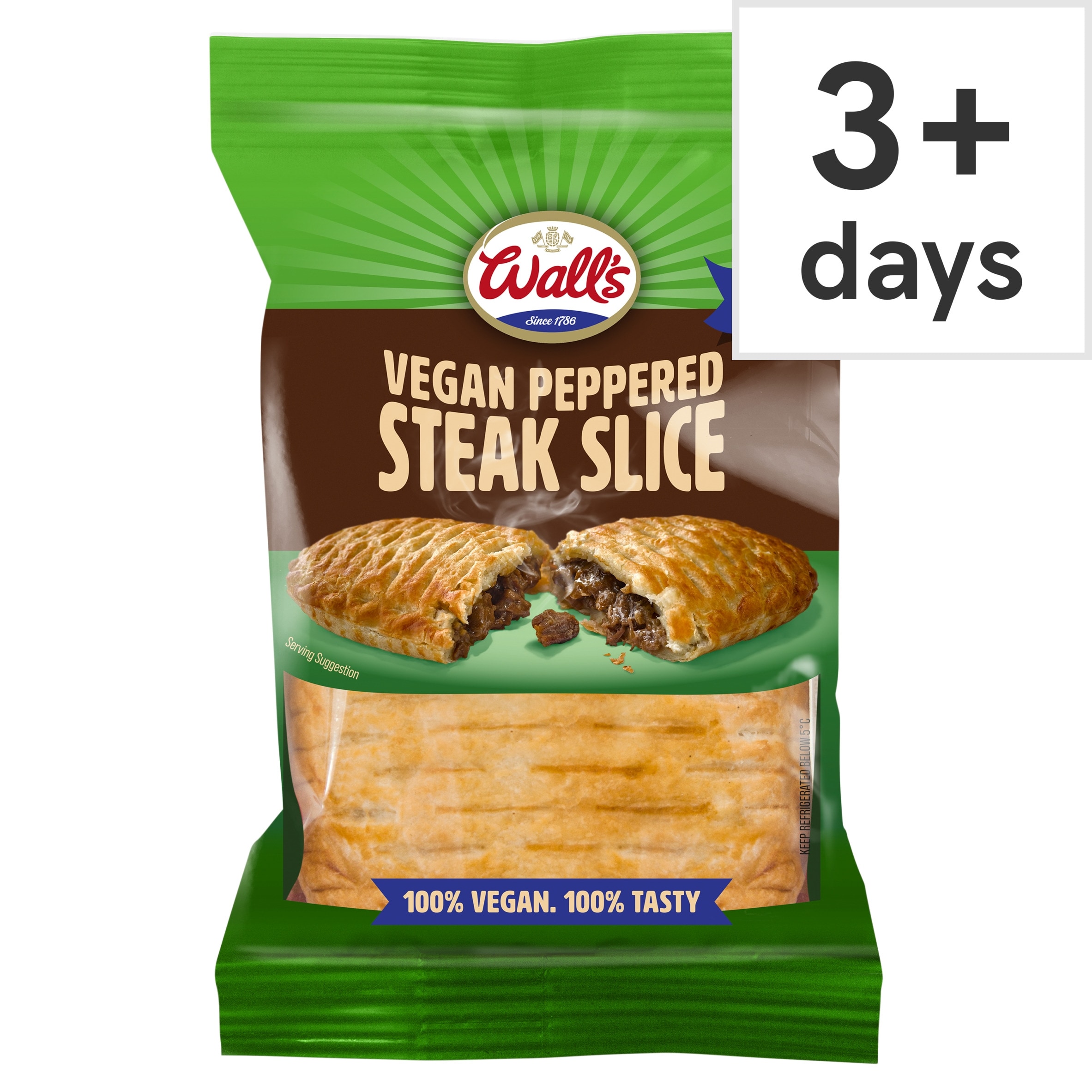 Wall's Vegan Peppered Steak Slice 180g