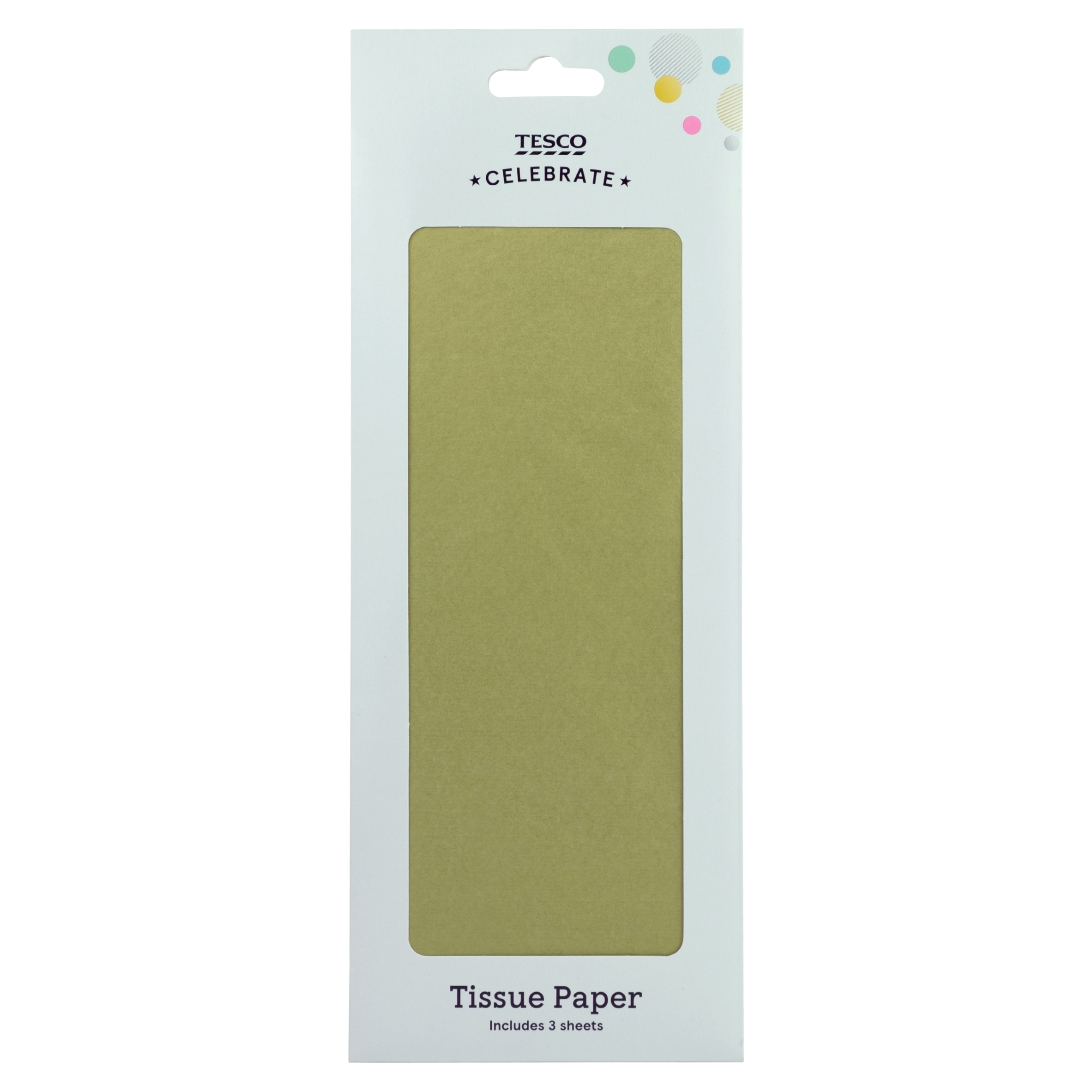 Tesco Gold Tissue 3pk