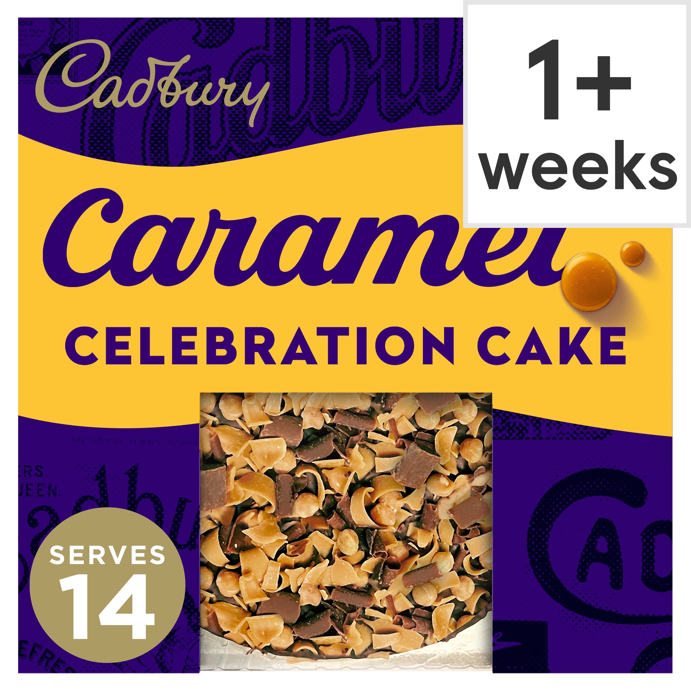 Cadbury Caramel Celebration Cake