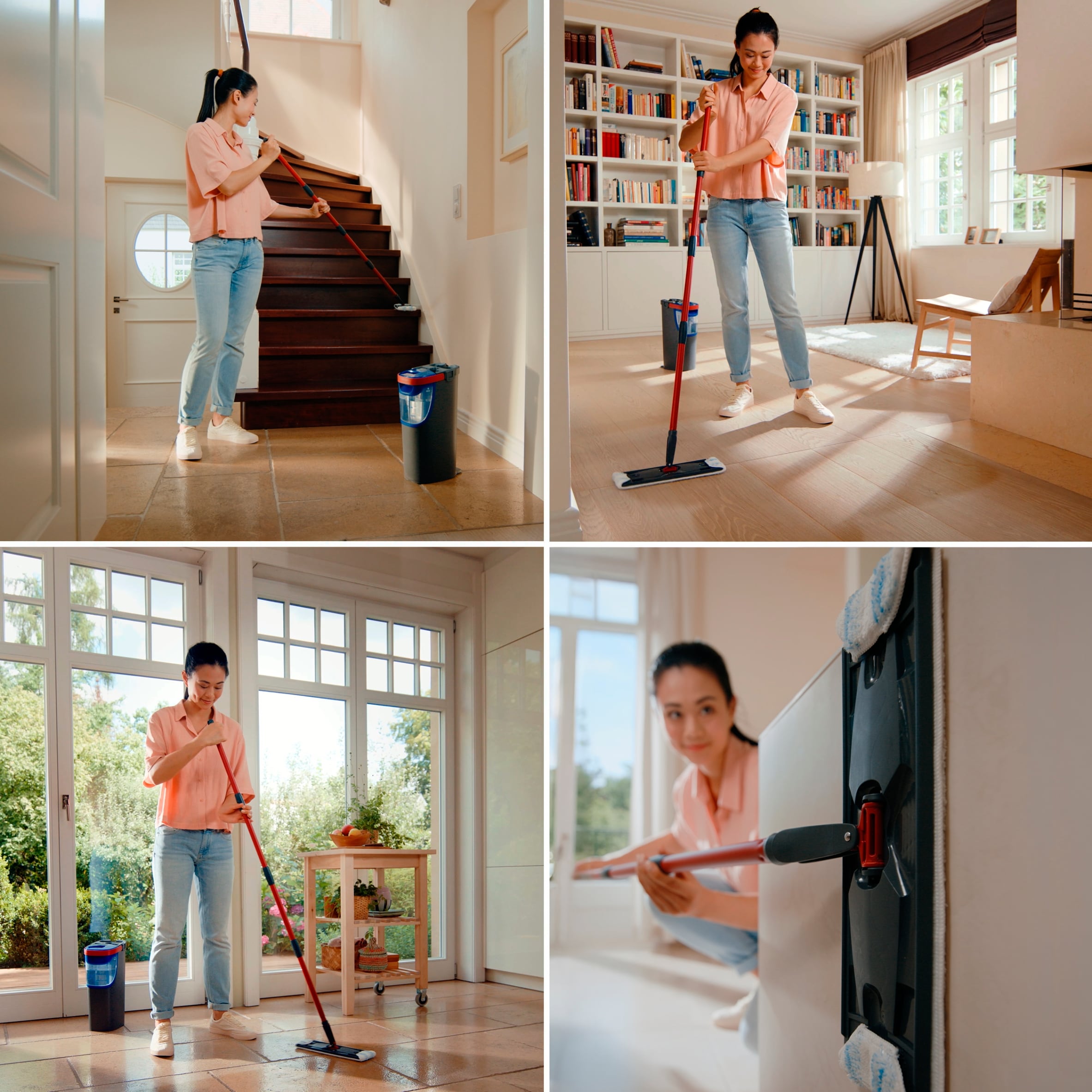 Vileda H2Pro Flat Mop System thumbnail 2