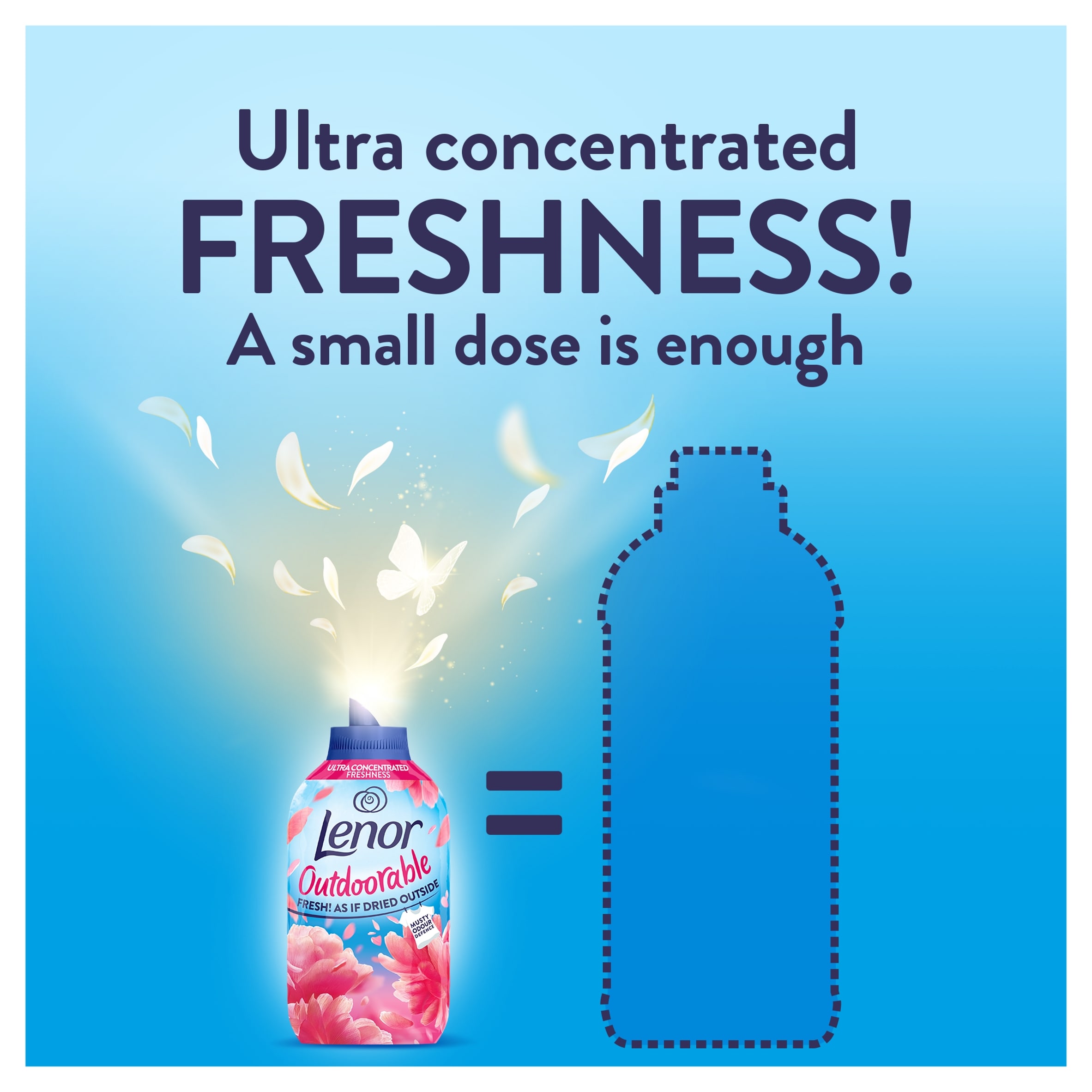 Lenor Outdoorable Floral Fresh Fabric Conditioner 1.204L thumbnail 2