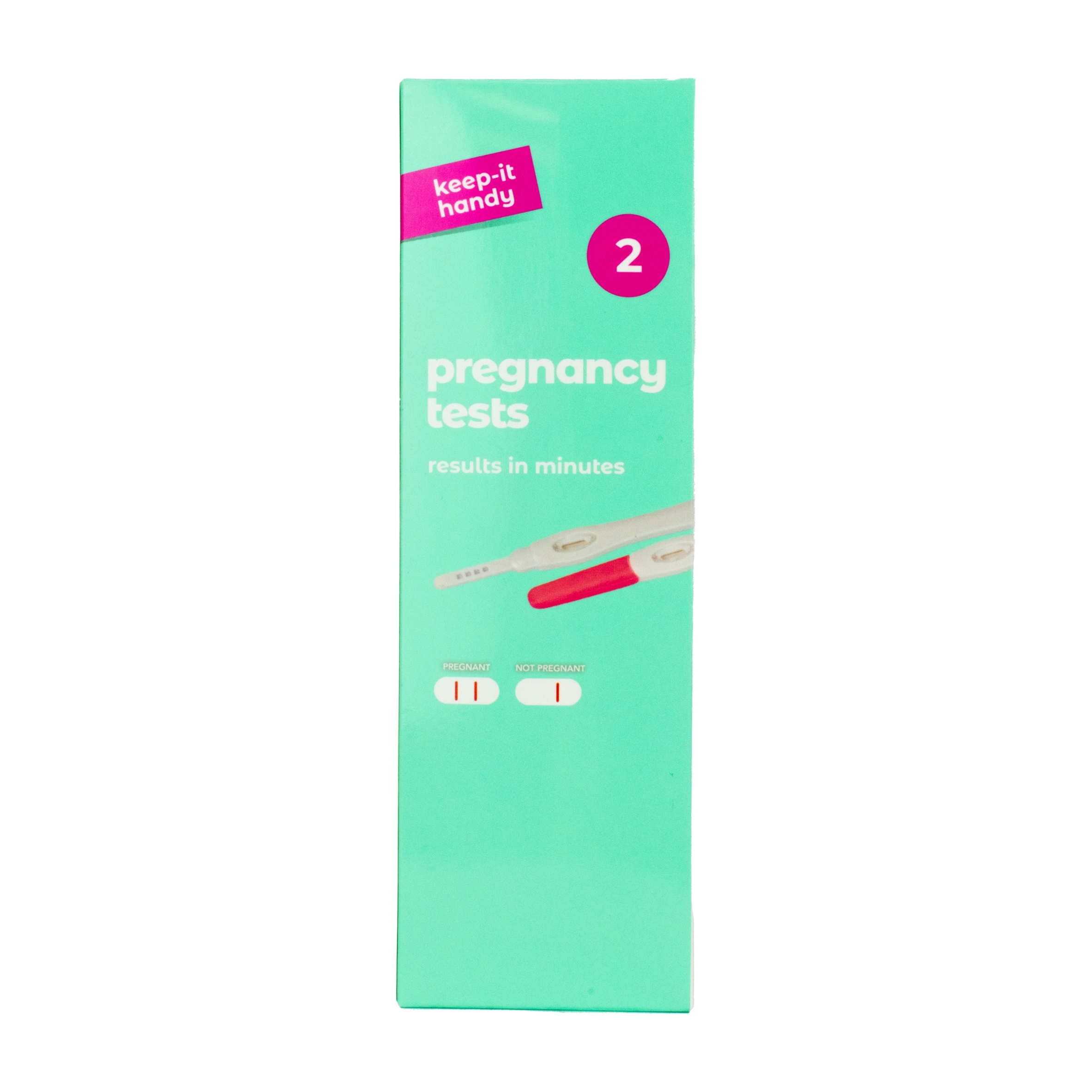 KEEP IT HANDY CLEAR RESPONSE MIDSTREAM PREGNANCY TESTS 2PK