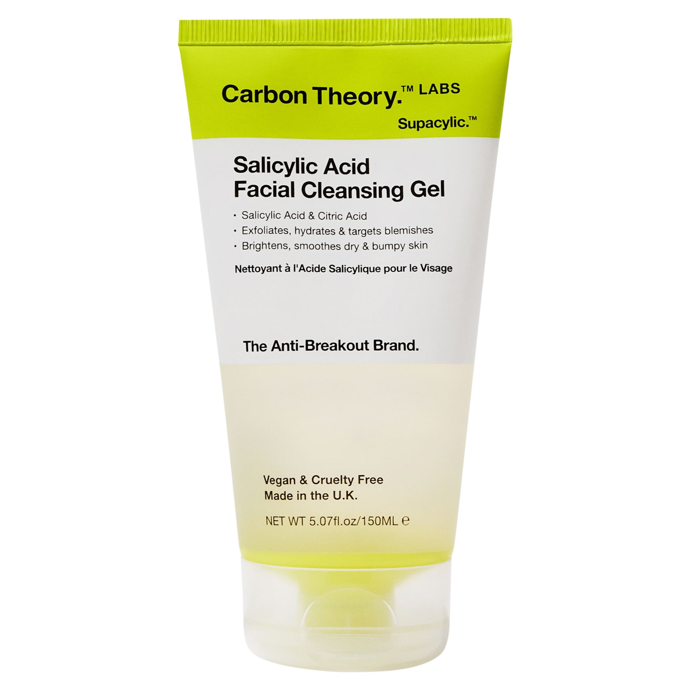 Carbon Theory Salicylic Acid Facial Cleansing Gel 150ml