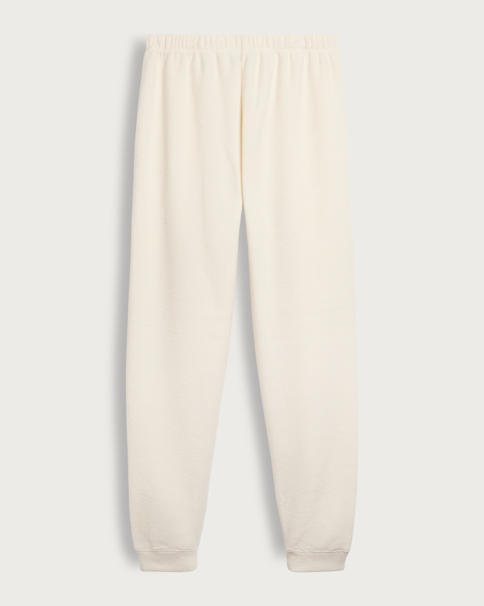 F&F Towelling Cuffed Pyjama Bottoms in Cream thumbnail 5