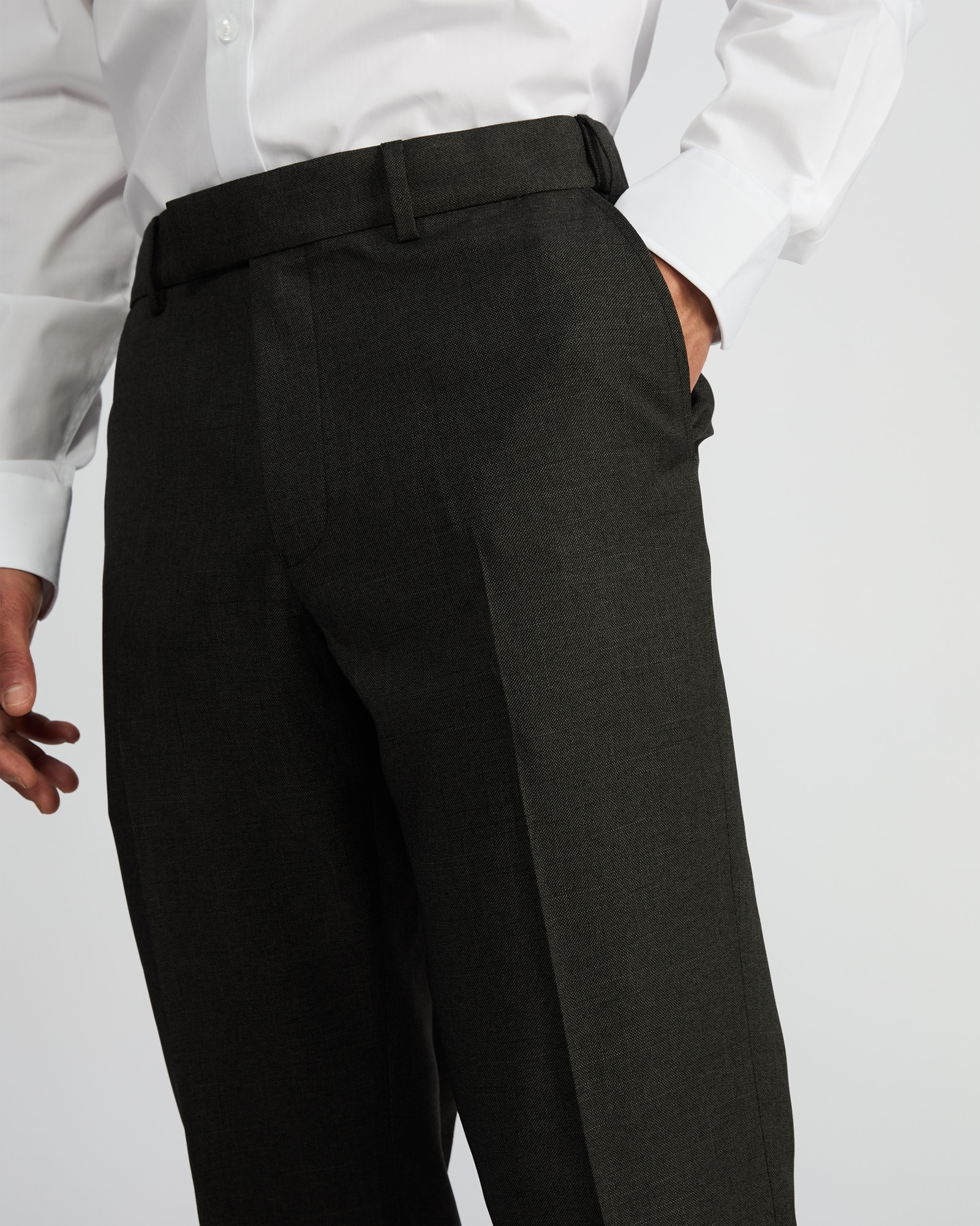F&F Tailored Formal Trousers in Grey thumbnail 3