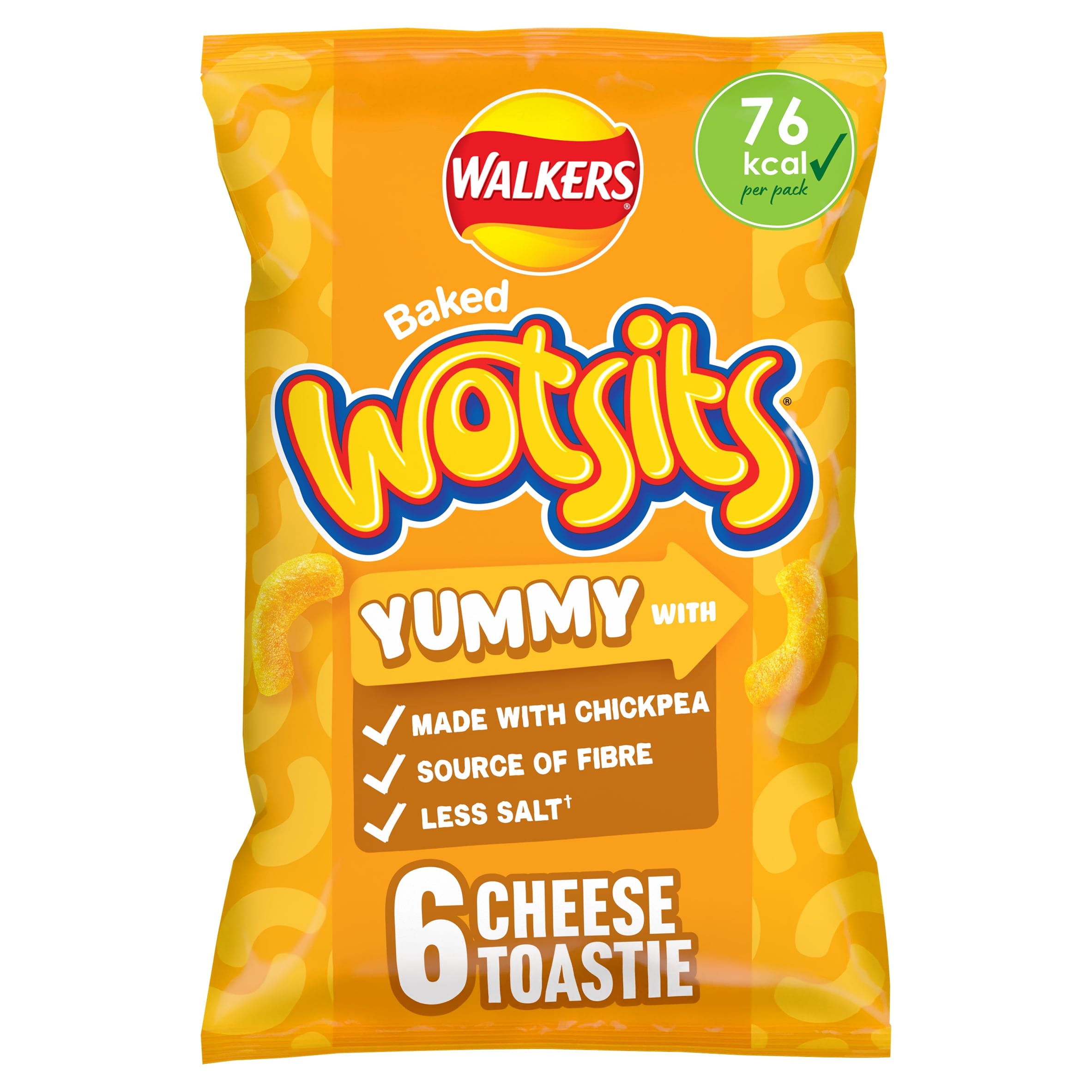 Walkers Wotsits Cheese Toastie Multipack Crisps 6 x 16g thumbnail 5