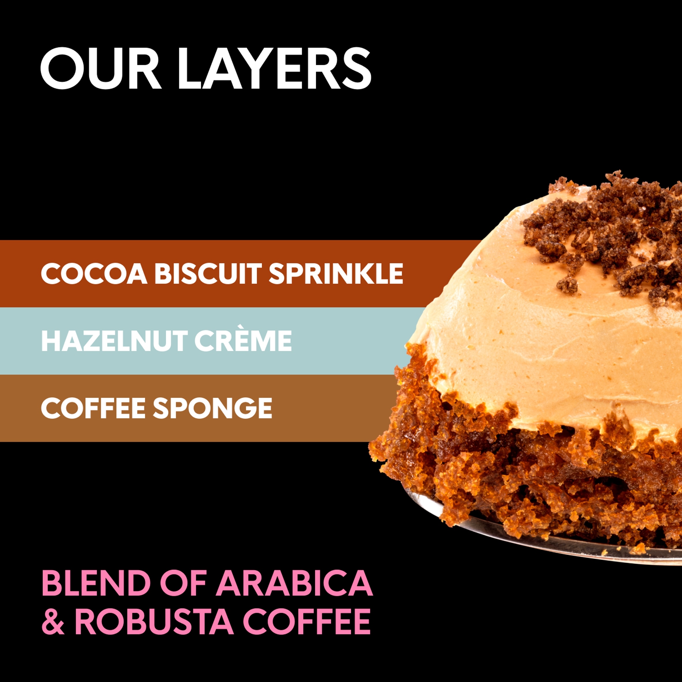 Gu Coffee & Hazelnut Sponge Cake Pots 2 x 65g thumbnail 2