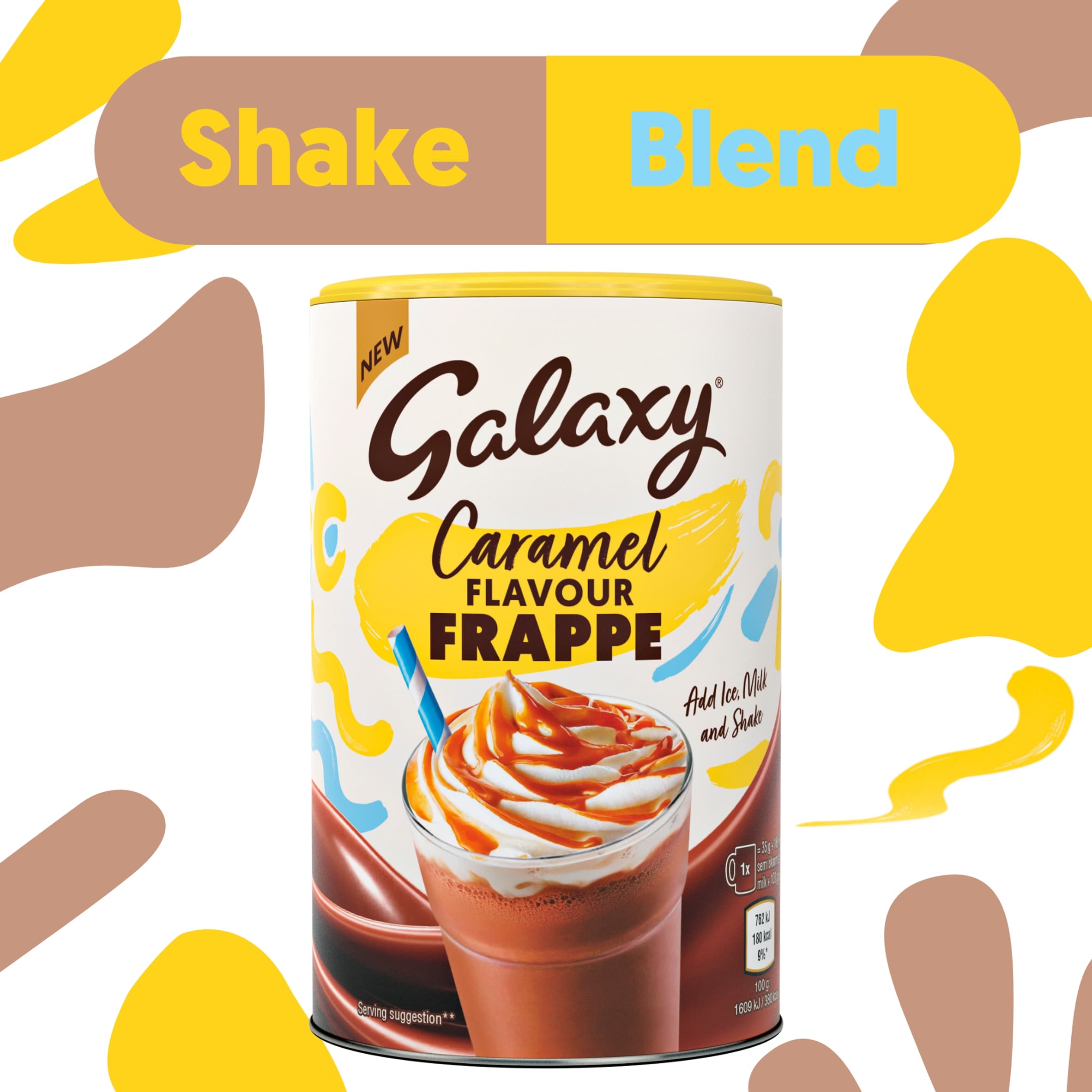 Galaxy 280g Caramel Flavour Frappe thumbnail 3