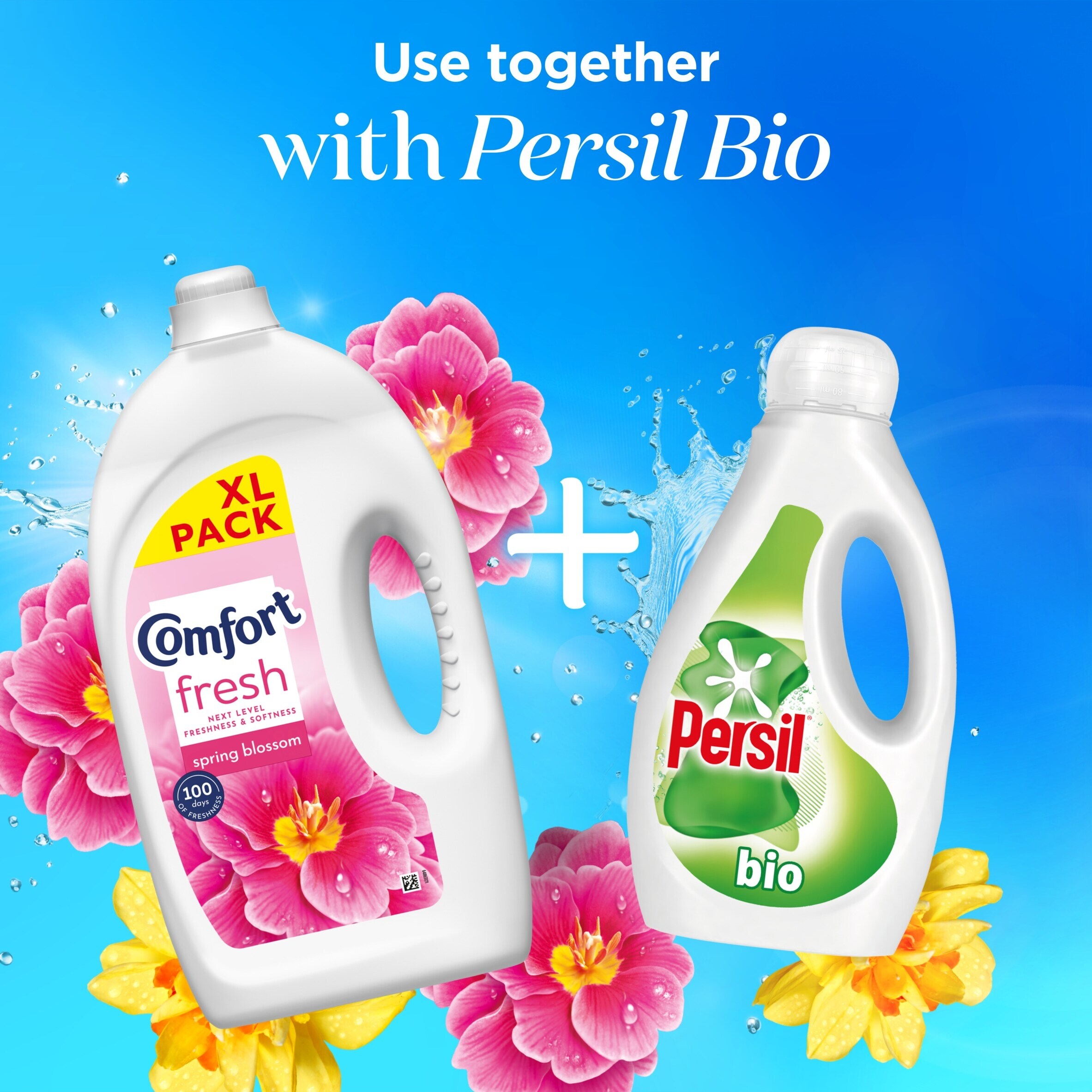 Comfort Fabric Conditioner Spring Blossom 80 Washes 2400ml thumbnail 4