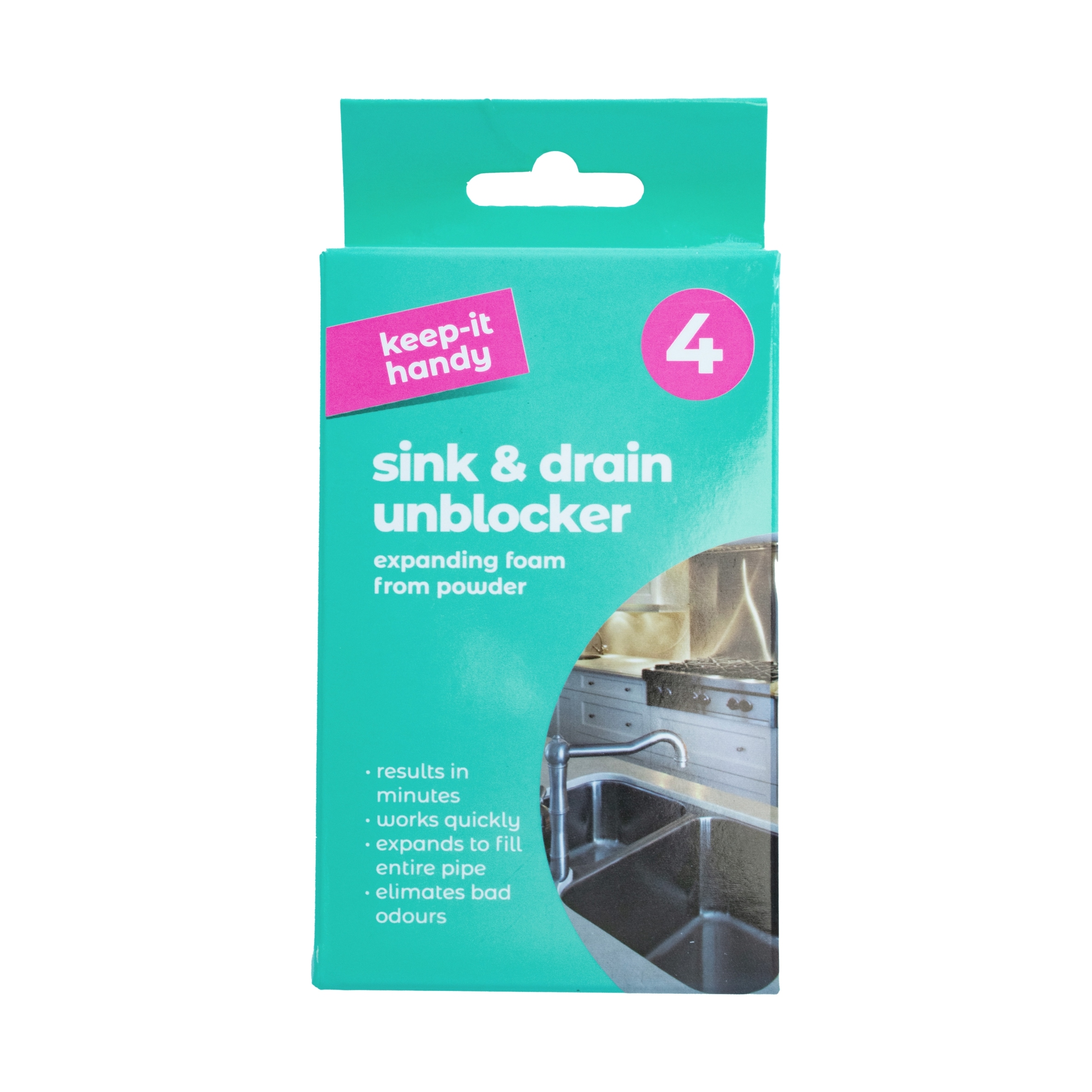 Keep it Handy Sink & Drain Unblocker 4 x 25g