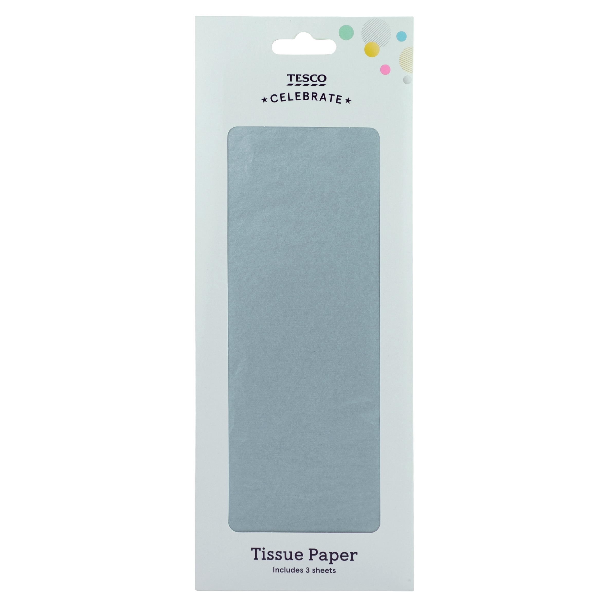 Tesco Silver Tissue 3pk