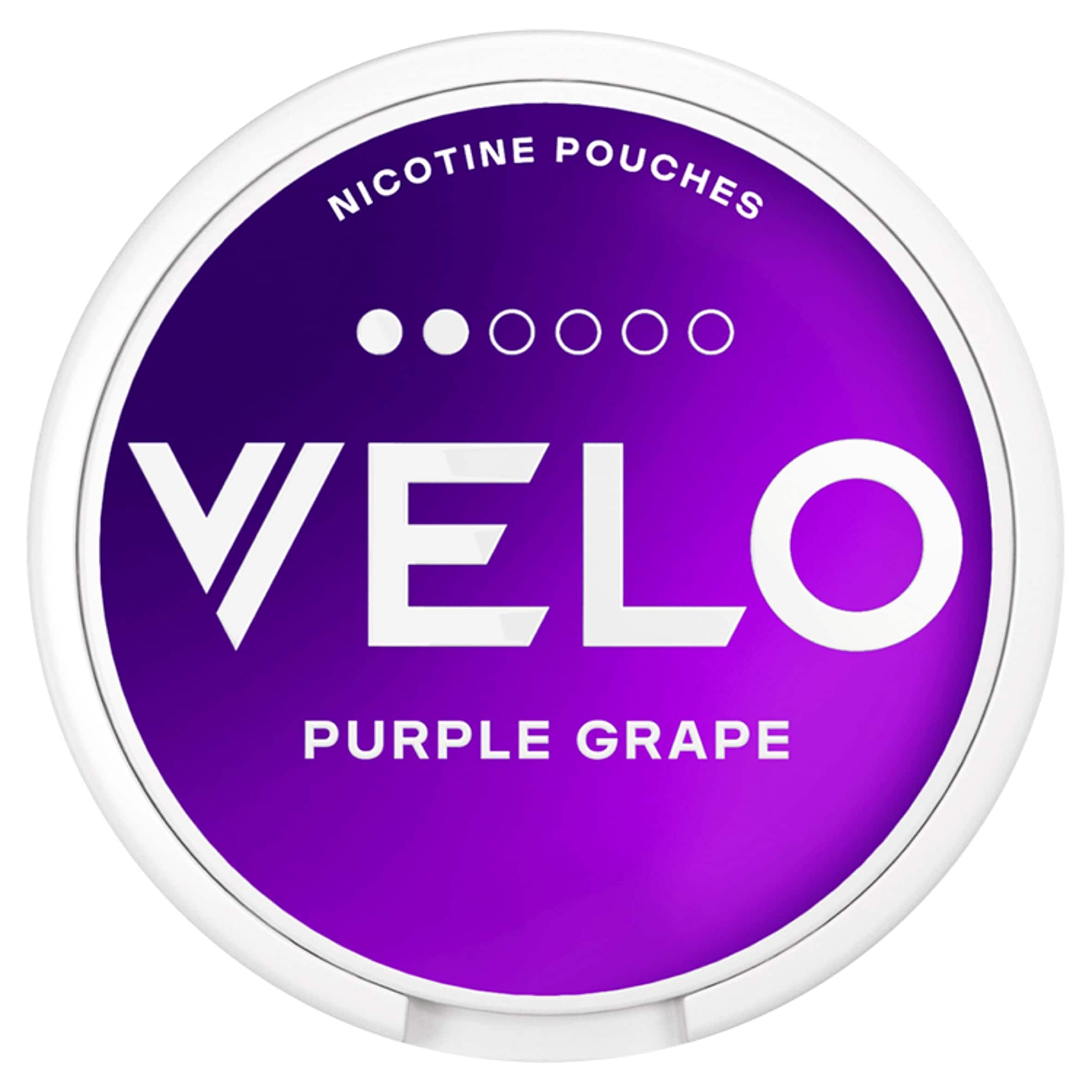 Velo Purple Grape 6mg Nicotine Pouches 15 Pack 6.3g