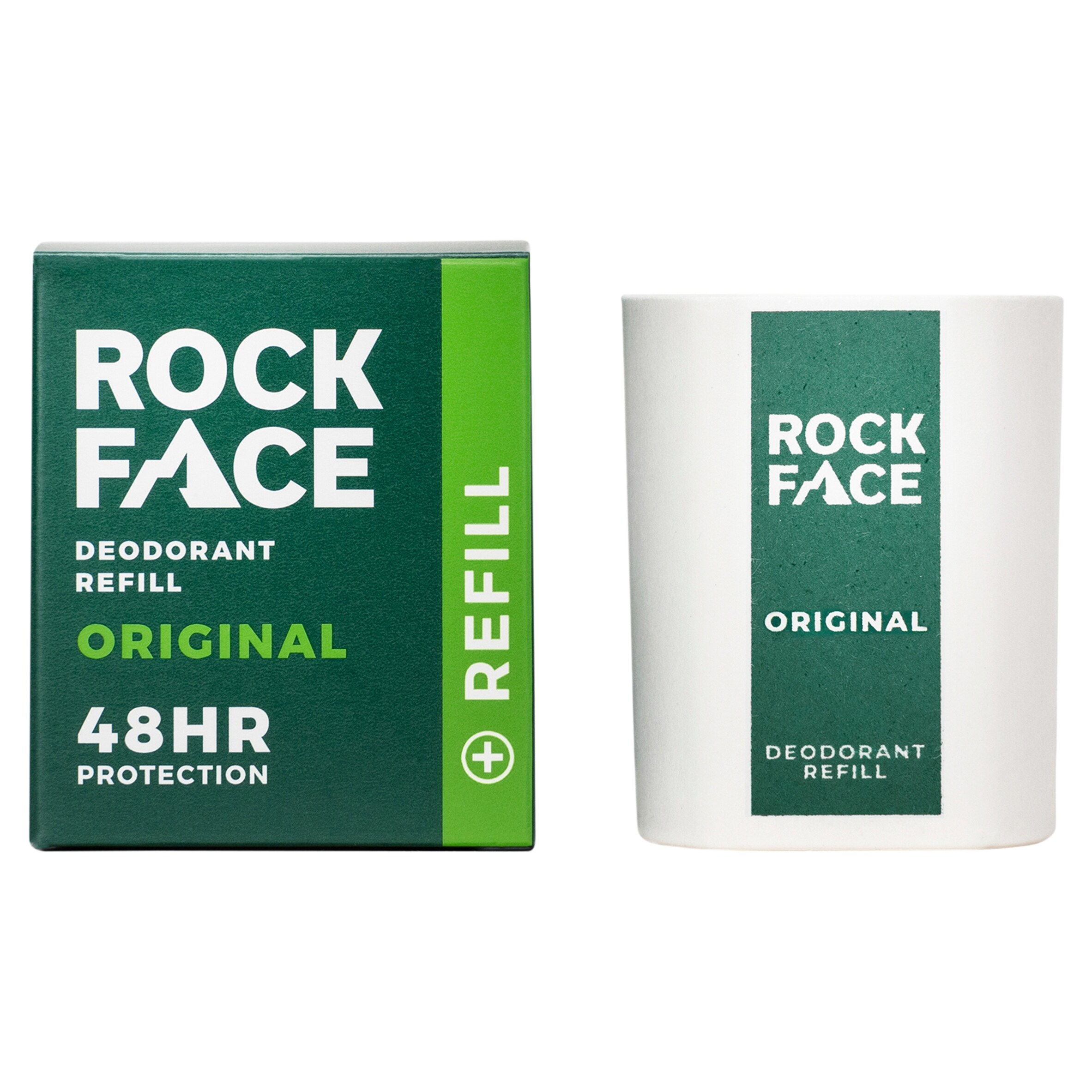 Rock Face Natural Deodorant Refill Original 40G thumbnail 2