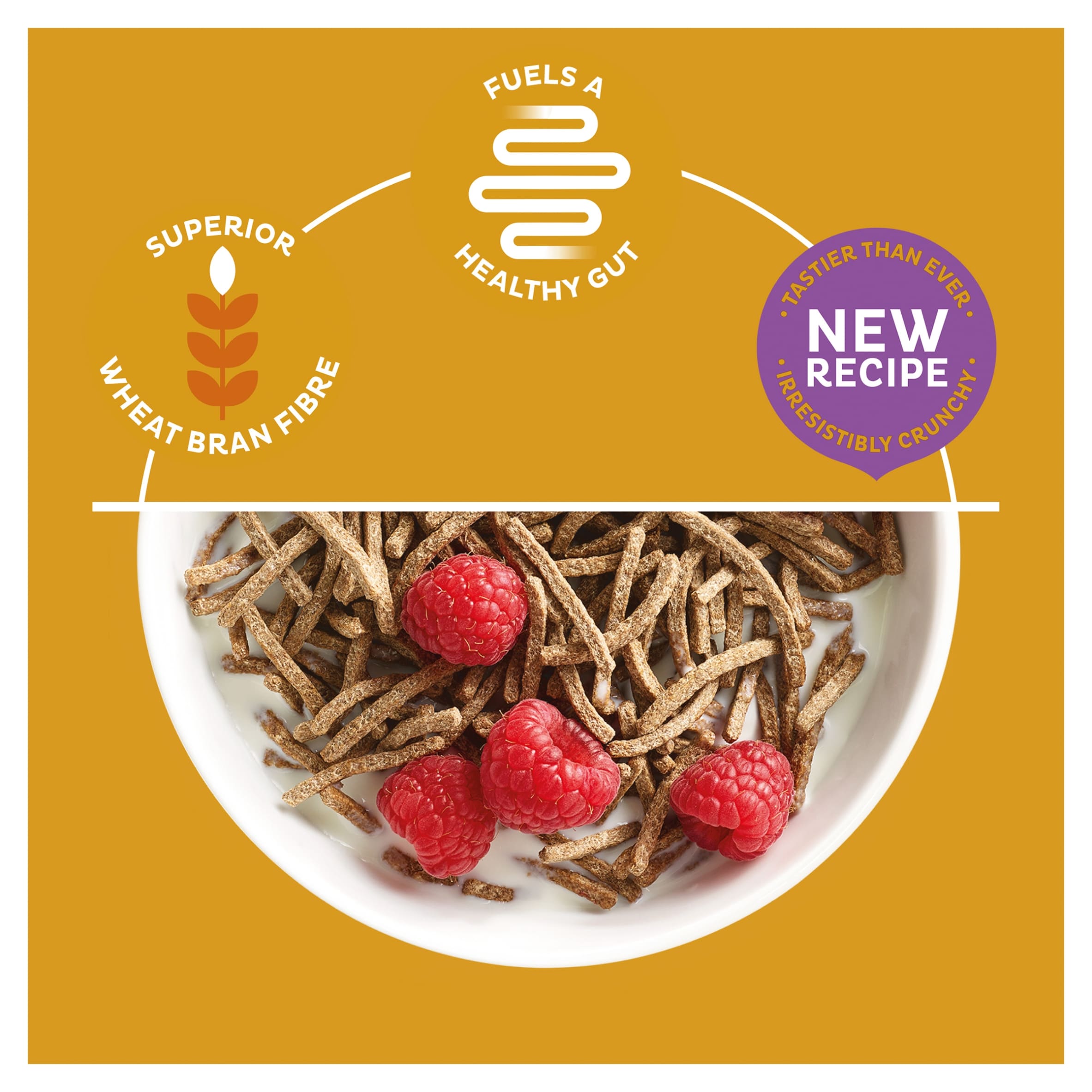 Kellogg's All Bran Fibre Plus Breakfast Cereal 500g thumbnail 2