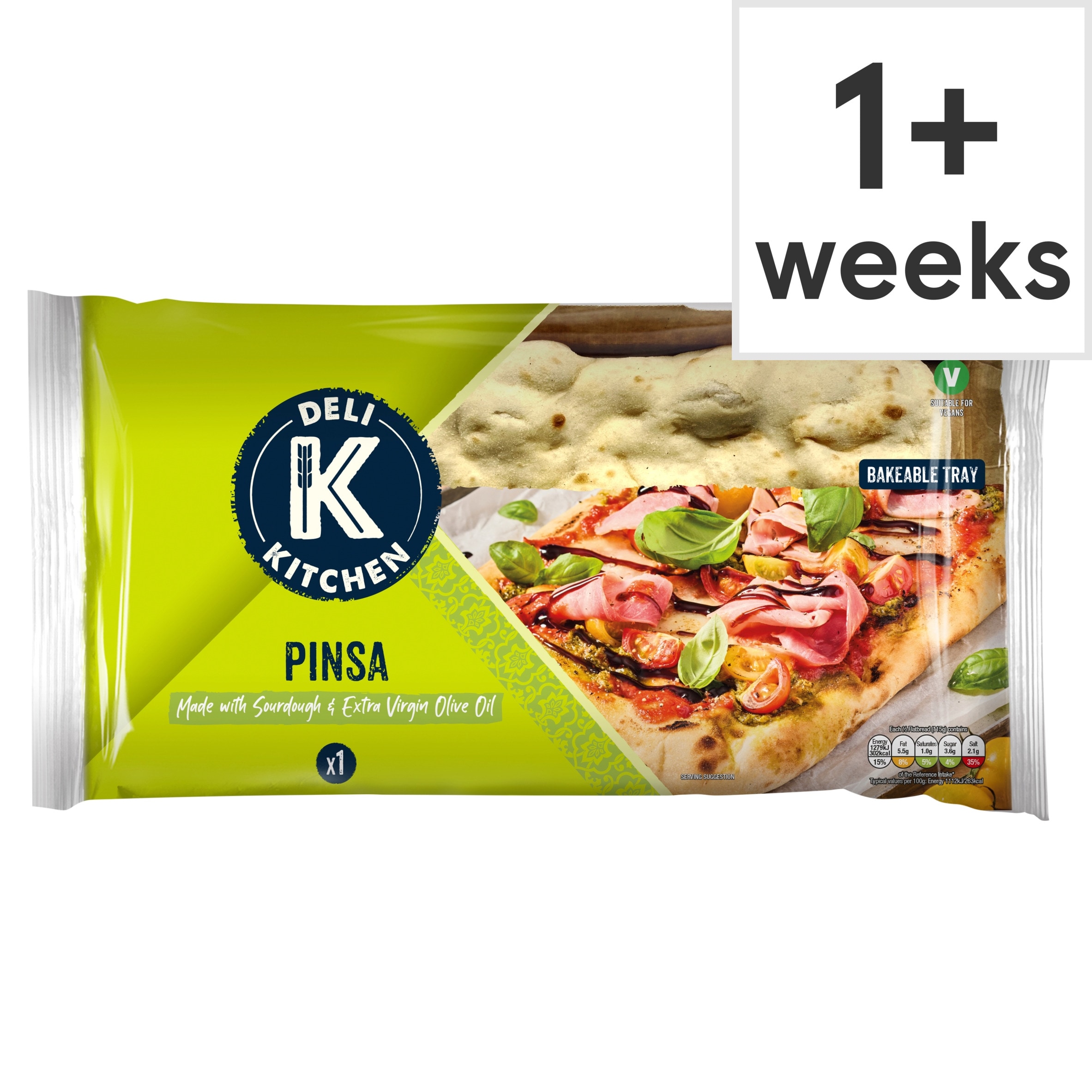 Deli Kitchen Italian "Pinsa" Style Flatbread x1