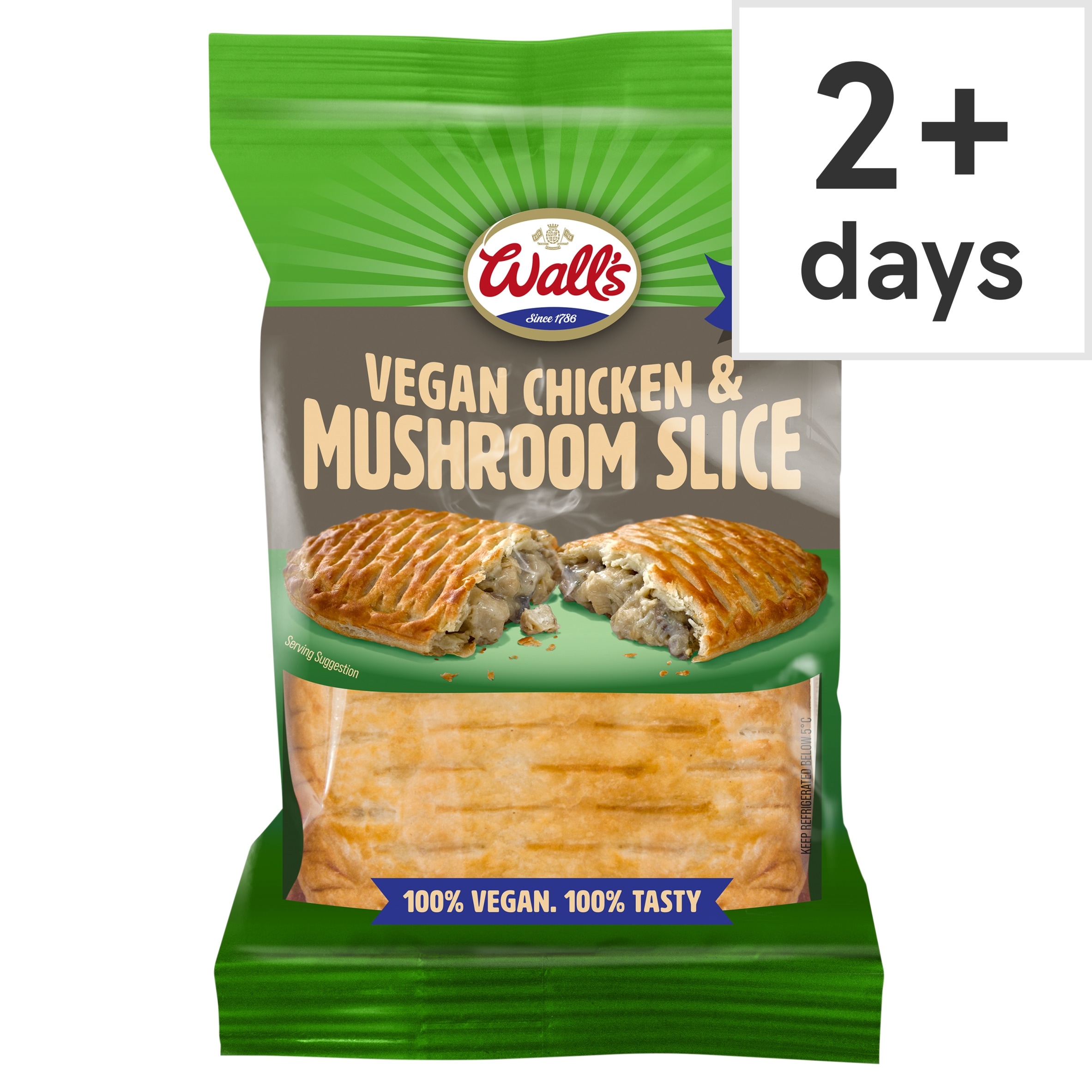Wall's Vegan Chicken & Mushroom Slice 180g