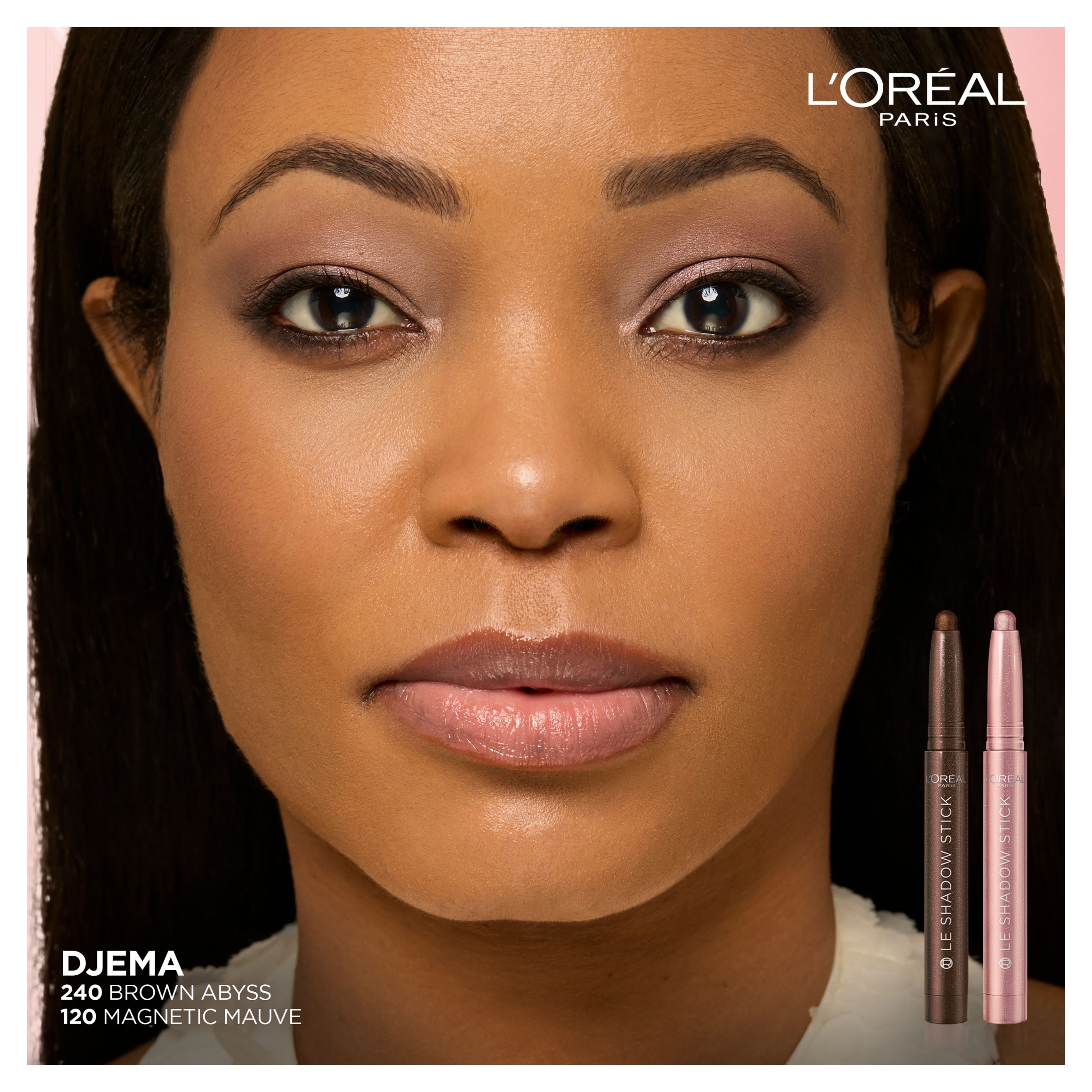 L'Oréal Paris Le Shadow Stick 120 Magnetic Mauve 1.4g thumbnail 4