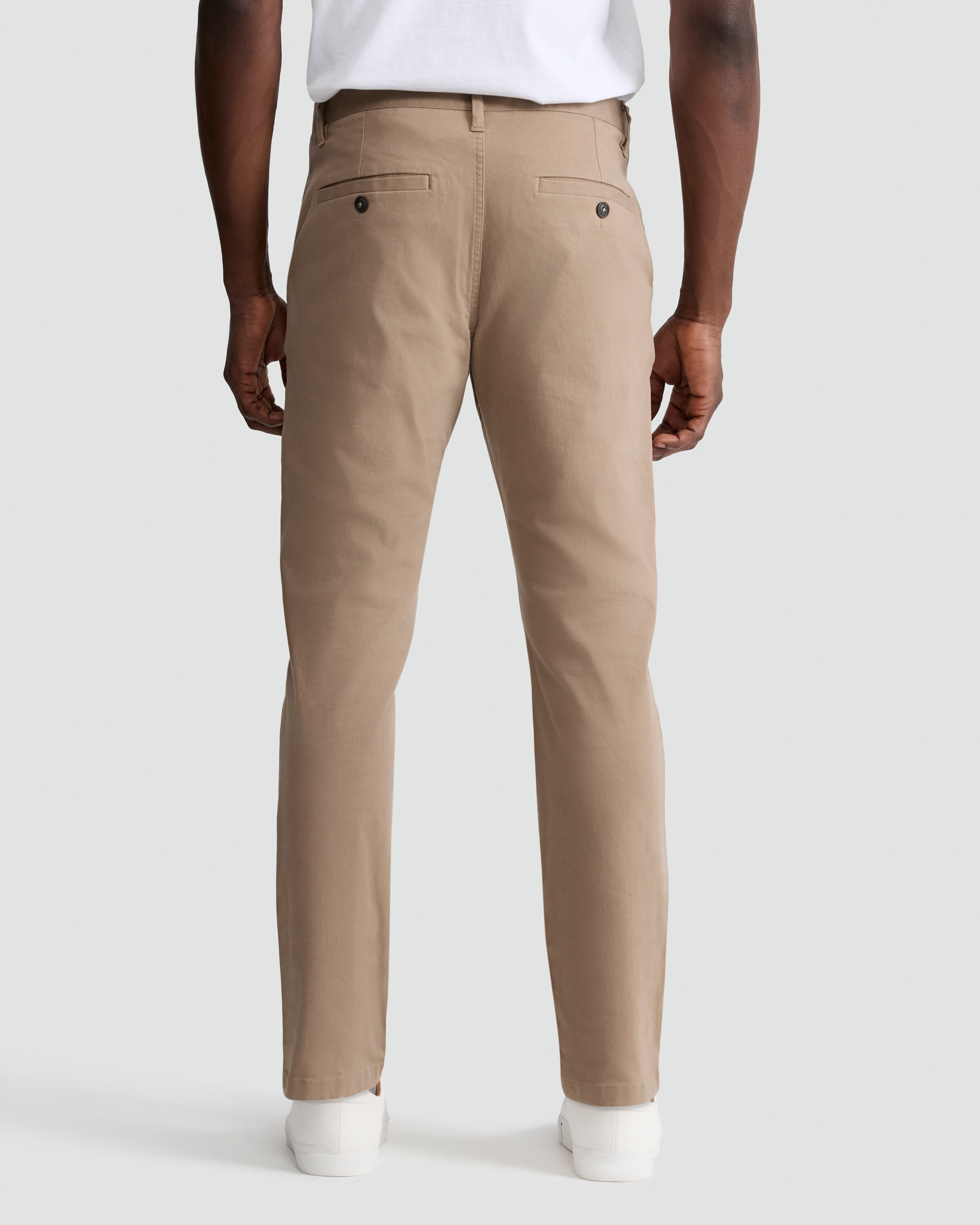 F&F Slim Leg FREEFIT® Chino Trousers in Stone thumbnail 3