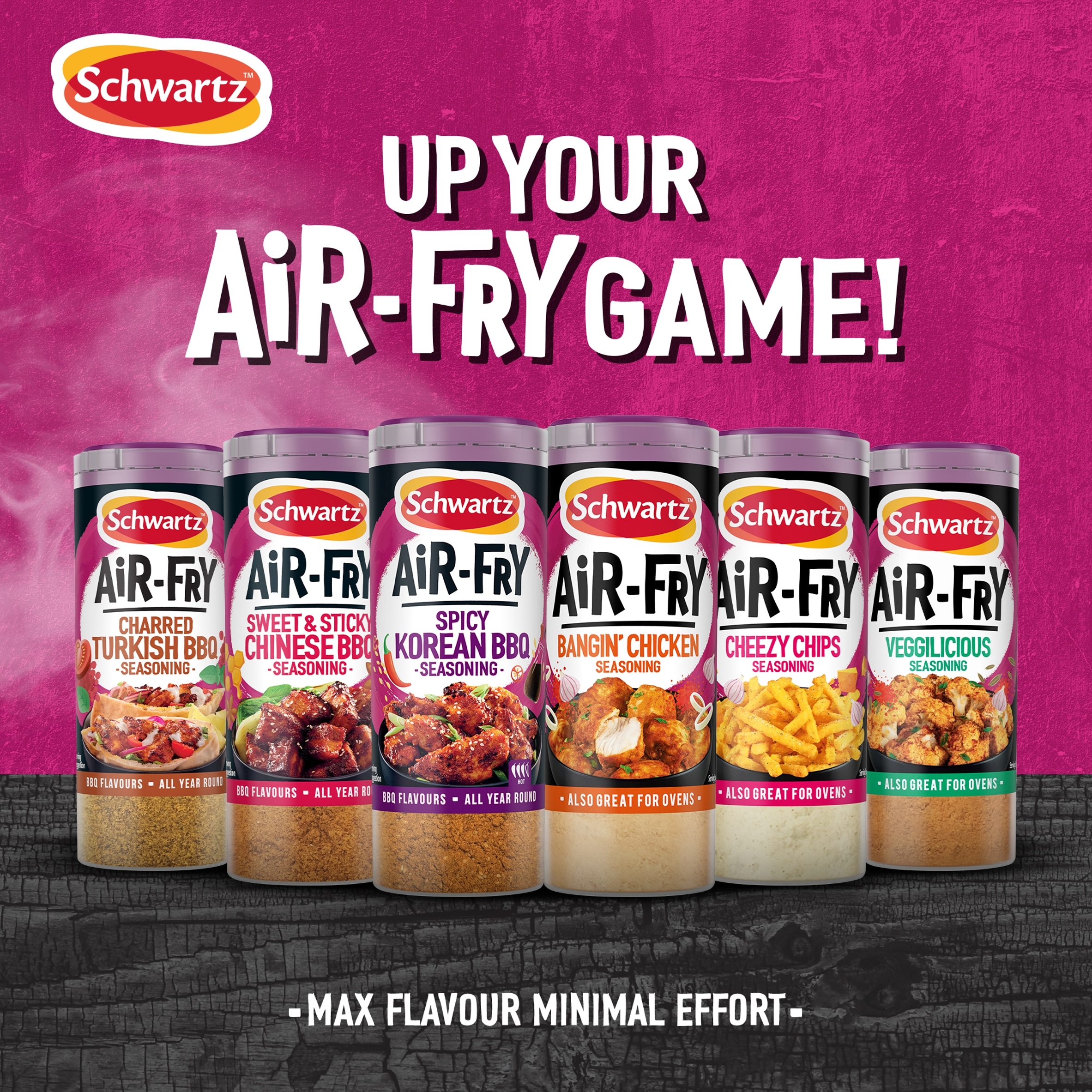 Schwartz Air Fry Sweet & Sticky Chinese BBQ Seasoning 125g thumbnail 4
