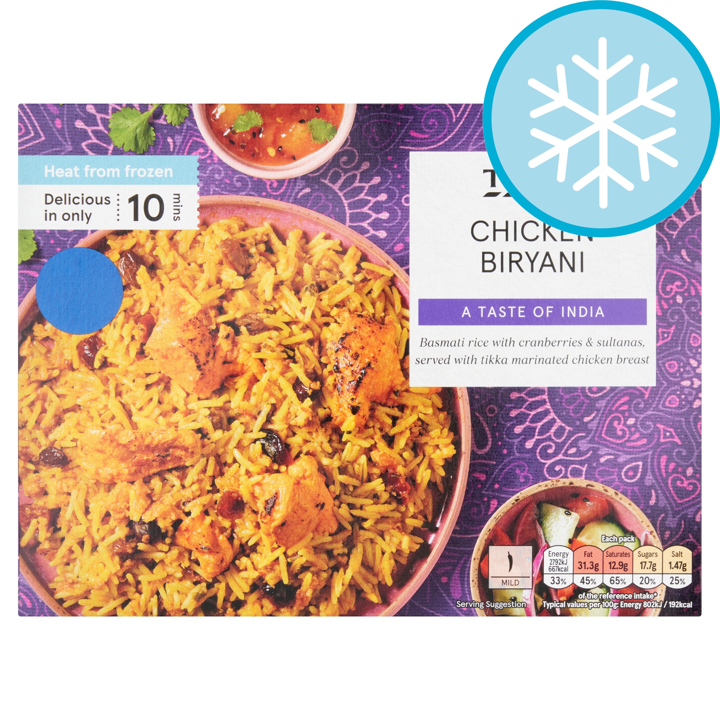Tesco Chicken Biryani 400g