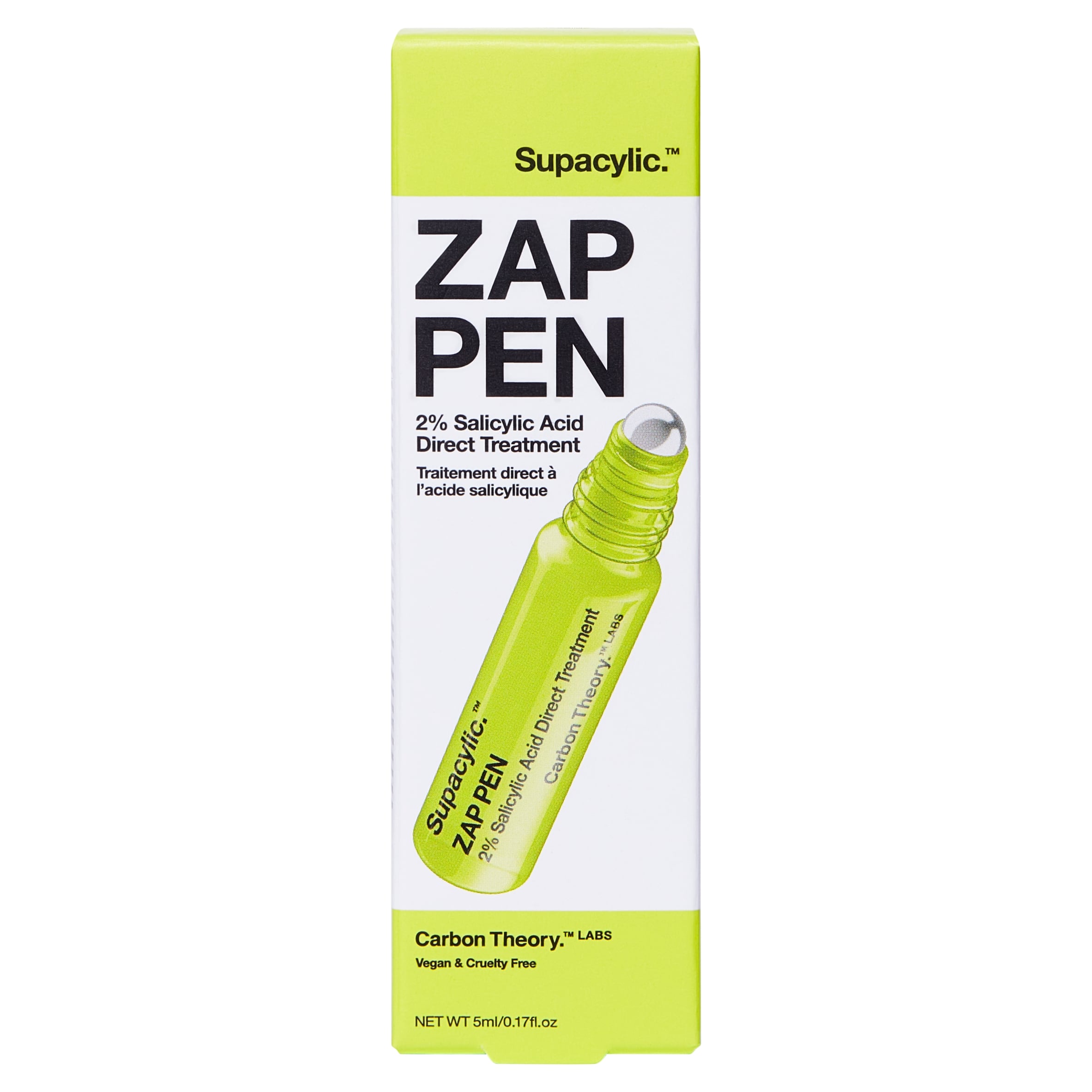 Carbon Theory Zap Pen 2% Salicylic Acid Direct Treatment 5ml