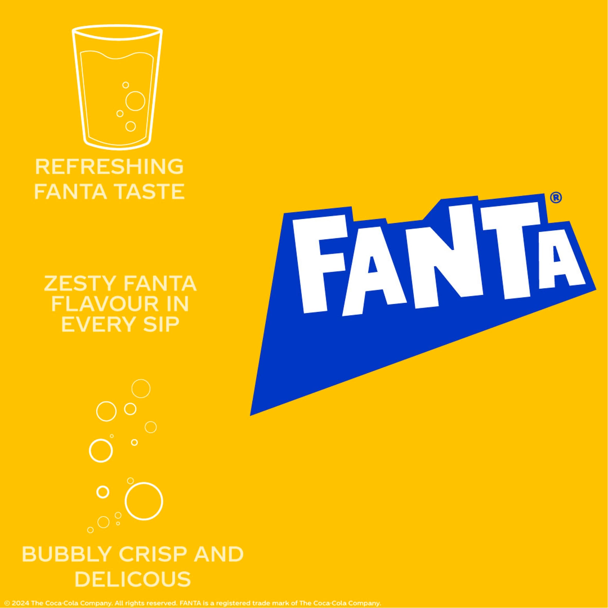 Fanta Lemon 24 x 330ml thumbnail 3