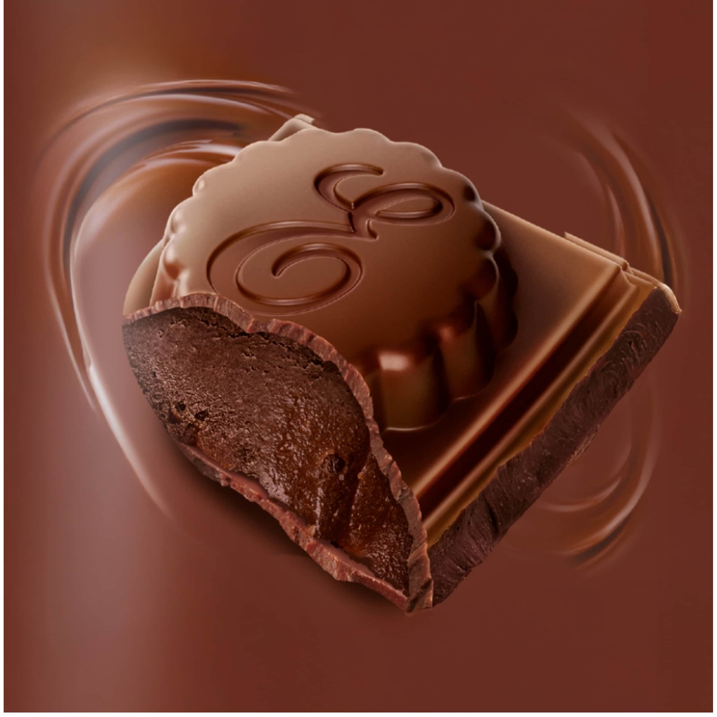 E. Wedel Milk Chocolate with Chocolate Filling 100g thumbnail 3